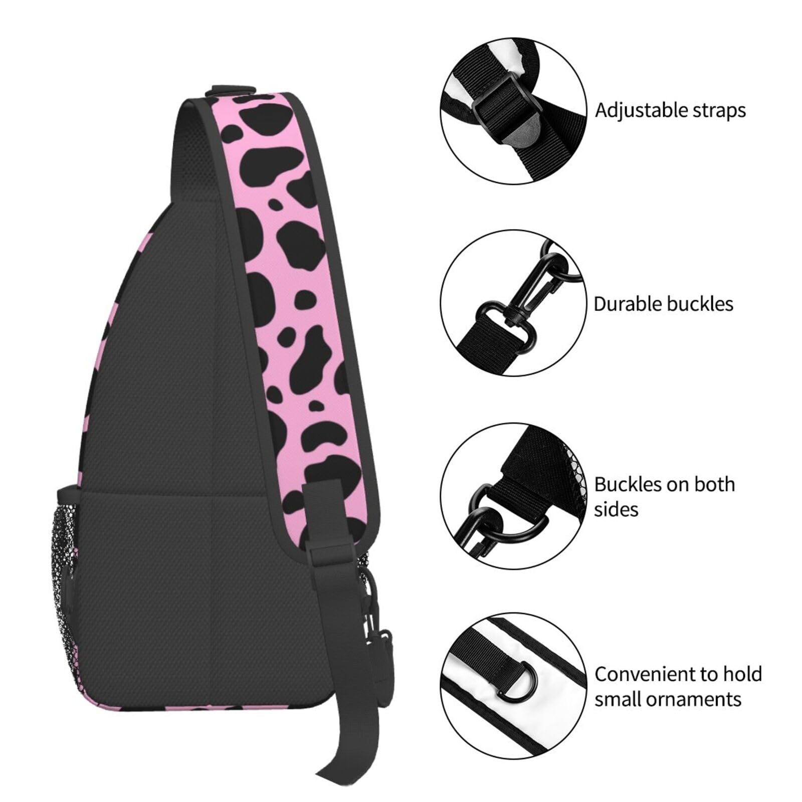 Lightweight Sling Bag Crossbody Backpack - Durable Hiking & Travel Daypack for Women & Men - Perfect for Outdoor Adventures, Commuting & Daily Use