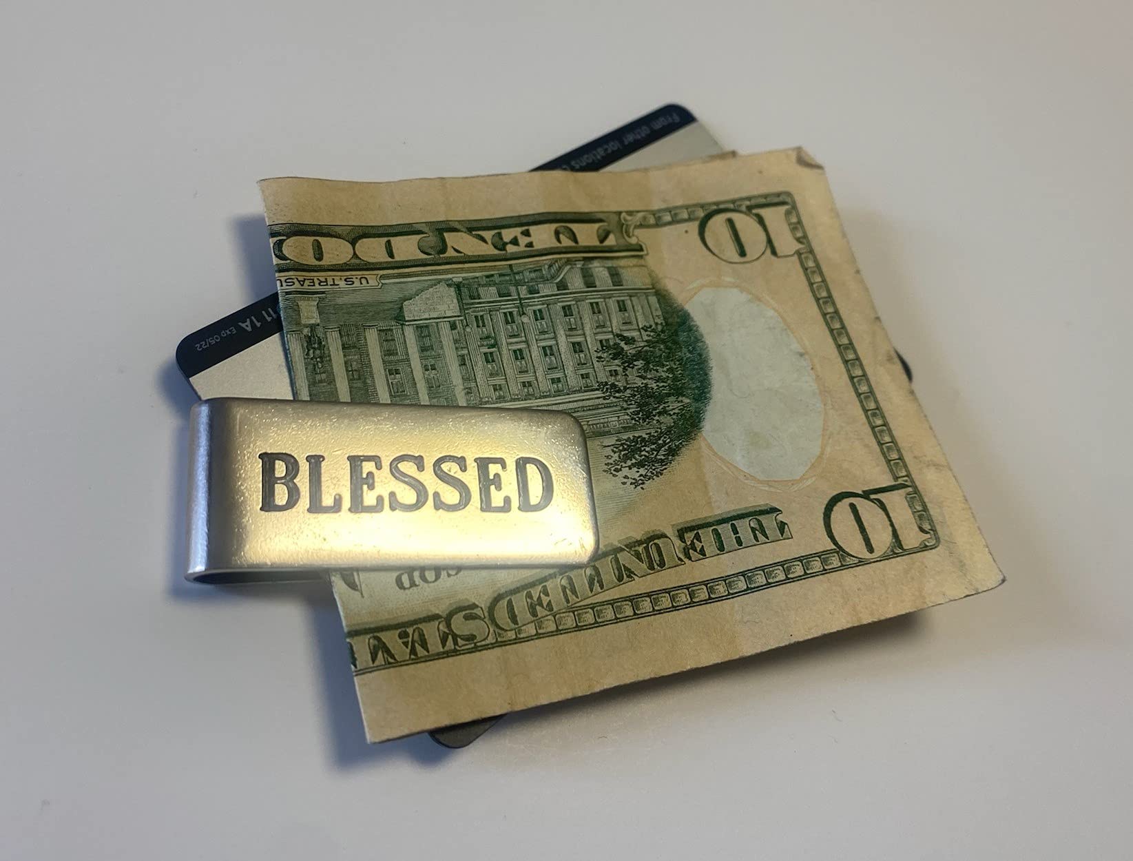 Personalized Stainless Steel Money Clip with Free Engraving - Perfect Gift for Men, Wedding, Anniversary & Business (Ideal for Cash, Credit Cards & ID)