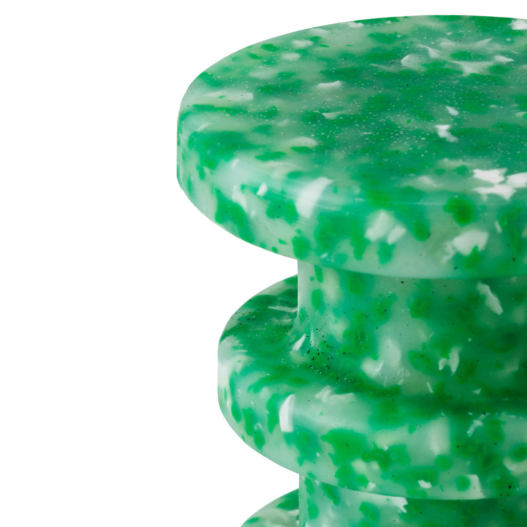 Mini Bit Stool - Set of 2 Small Decorative Stools for Dollhouse, DIY Crafts, and Home Decor | Perfect for Miniature Displays, Fairy Gardens & Tabletop Decorations