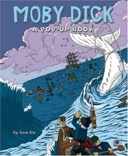 Moby Dick: A Pop-Up Book by Sam Ita - Hardcover Abridged Edition | Classic Literature Gift for Book Lovers & Collectors | Perfect for Home Decor, Kids Education & Literary Enthusiasts