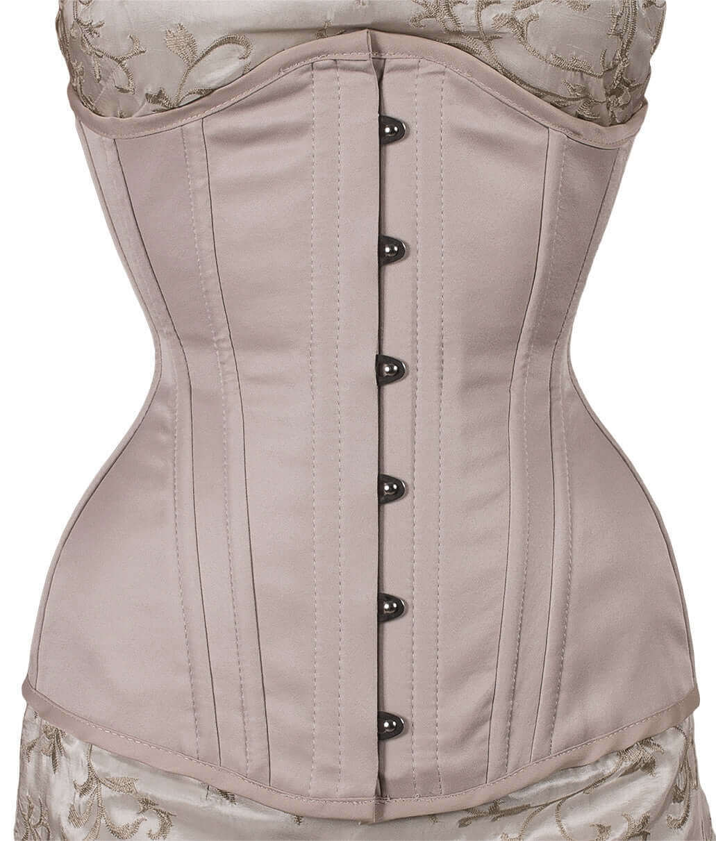 Steel Boned Corset for Women - Waist Training Corset with Longline Design - Perfect for Waist Cincher, Burlesque, Cosplay & Victorian Fashion