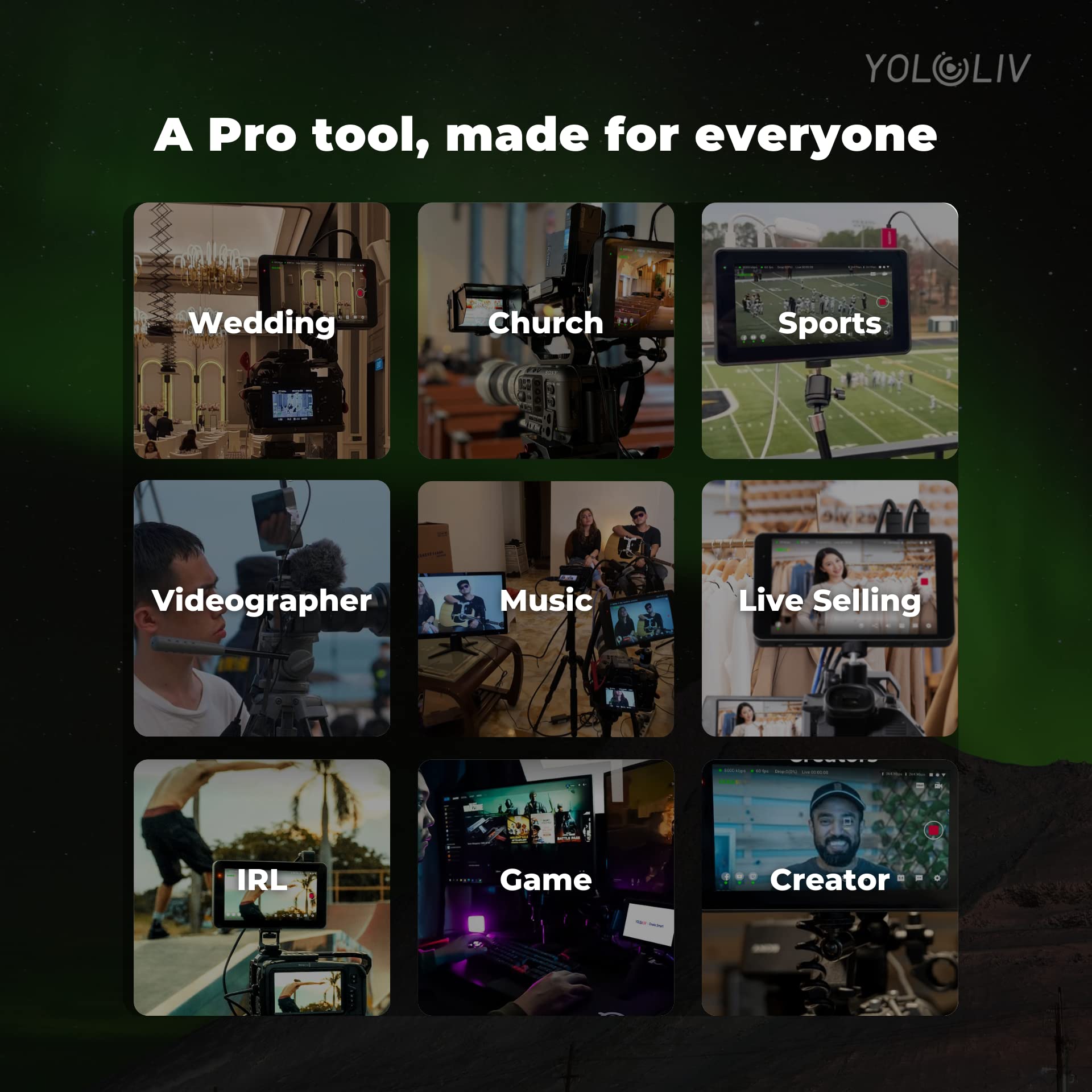 YoloLiv YoloBox Mini - Portable Multi-Camera Live Streaming Studio for YouTube, Twitch & Facebook | Compact Streaming Device for Vloggers, Gamers & Content Creators | Perfect for Live Events, Gaming Streams & Remote Productions