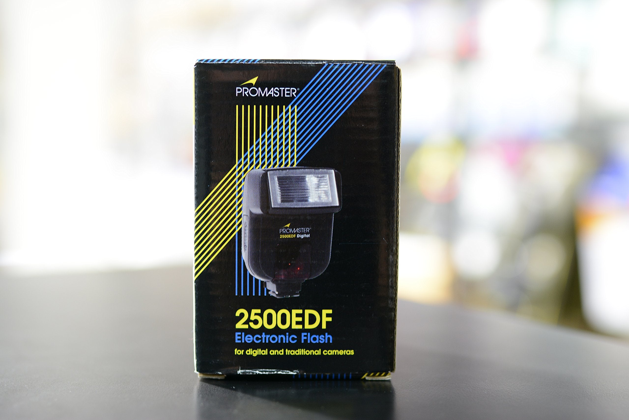 Promaster 2500EDF External Electronic Flash for Sony Cameras - Compatible with Minolta Style Mount & Sony A Series - Perfect for Low Light Photography, Portraits and Event Shooting