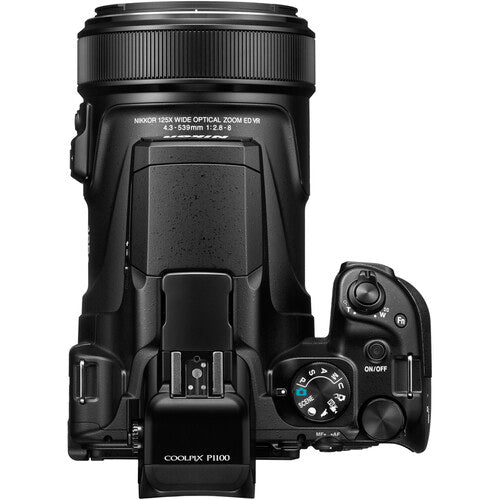 Nikon COOLPIX P1100 Digital Camera 20.1MP 4K UHD Video 35x Optical Zoom WiFi Bluetooth - Perfect for Travel Photography, Vlogging, and Outdoor Adventures
