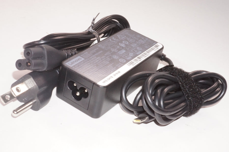 Original Lenovo 00HM663 45W 20V 2.25A AC Power Adapter Charger for ThinkPad Laptops - Perfect for Home Office, Business Travel & Remote Work