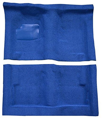 ACC Automotive Carpet 1971-1973 Plymouth Cuda Compatible - Dark Blue 80/20 Loop Car Floor Mat for Automatic Transmission | Perfect for Classic Car Restoration & Interior Upgrade