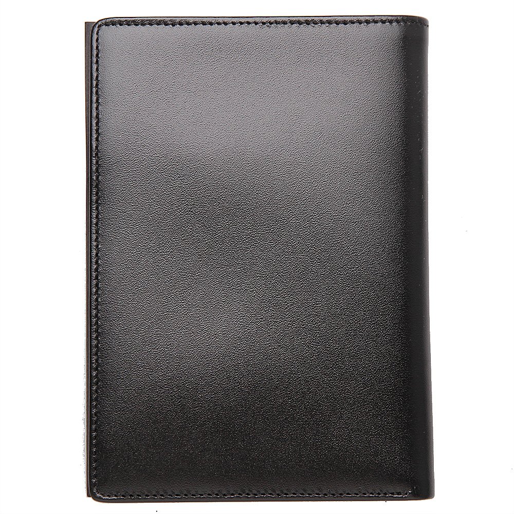 Montblanc Meisterstuck Men's Medium Leather Wallet 4 Credit Card Slots - Premium Genuine Leather Bifold Wallet for Business & Travel (Model 11987) | Perfect Gift for Him, Dad & Professionals