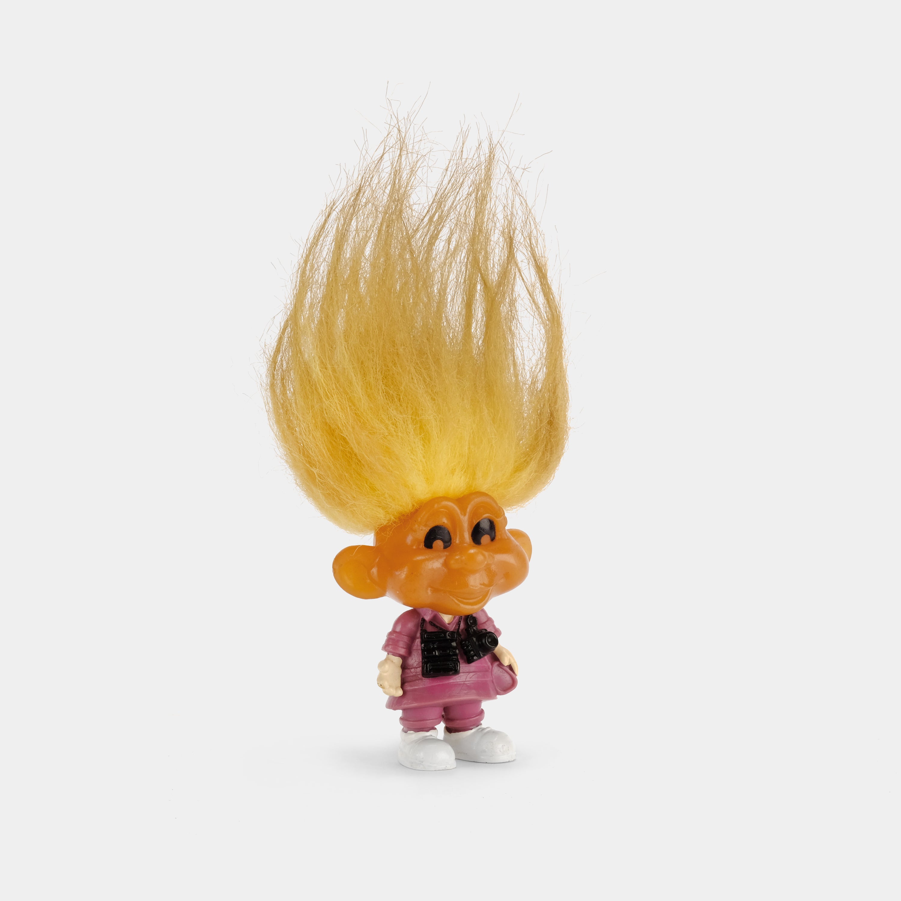 Burger King Kids Club Troll Doll Toy with Camera - Collectible Figurine for Kids, Perfect for Playtime and Display
