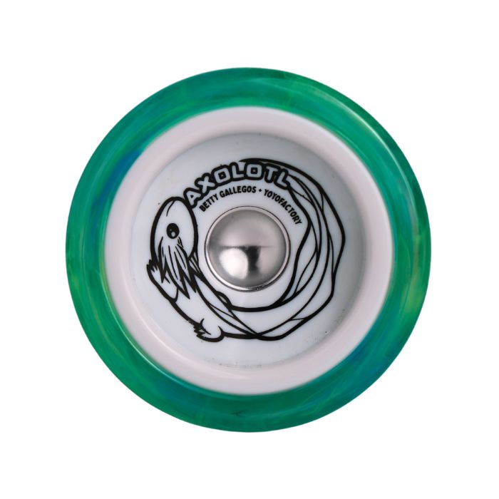 YoYoFactory Axolotl Professional Yo-Yo - High Performance Unresponsive YoYo for Beginners & Advanced Players - Perfect for Tricks, Competitions & Stress Relief