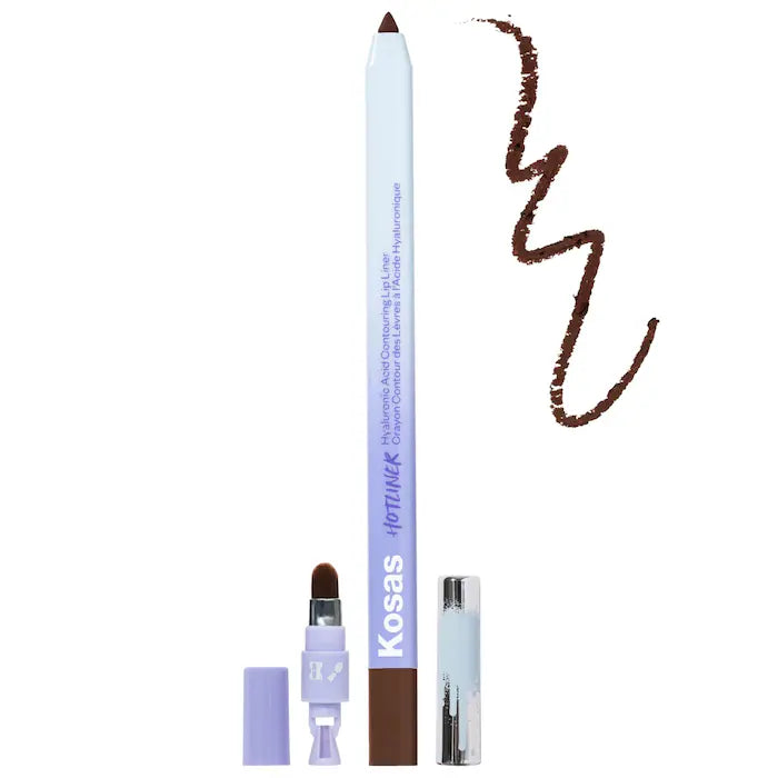 Kosas Hotliner™ Hyaluronic Acid Lip Liner - Long-Lasting, Hydrating Lip Pencil for Smooth Lines & Plump Lips | Perfect for Everyday Wear, Special Occasions & Makeup Looks
