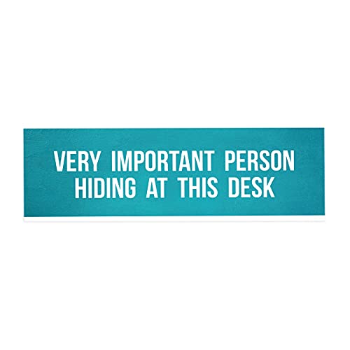 Very Important Person Hiding at This Desk