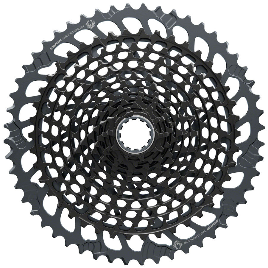 SRAM X01 Eagle XG 1295 12-Speed Cassette (10-52T) - Black - Compatible with XD Driver Body - Perfect for Mountain Biking and Off-Road Cycling