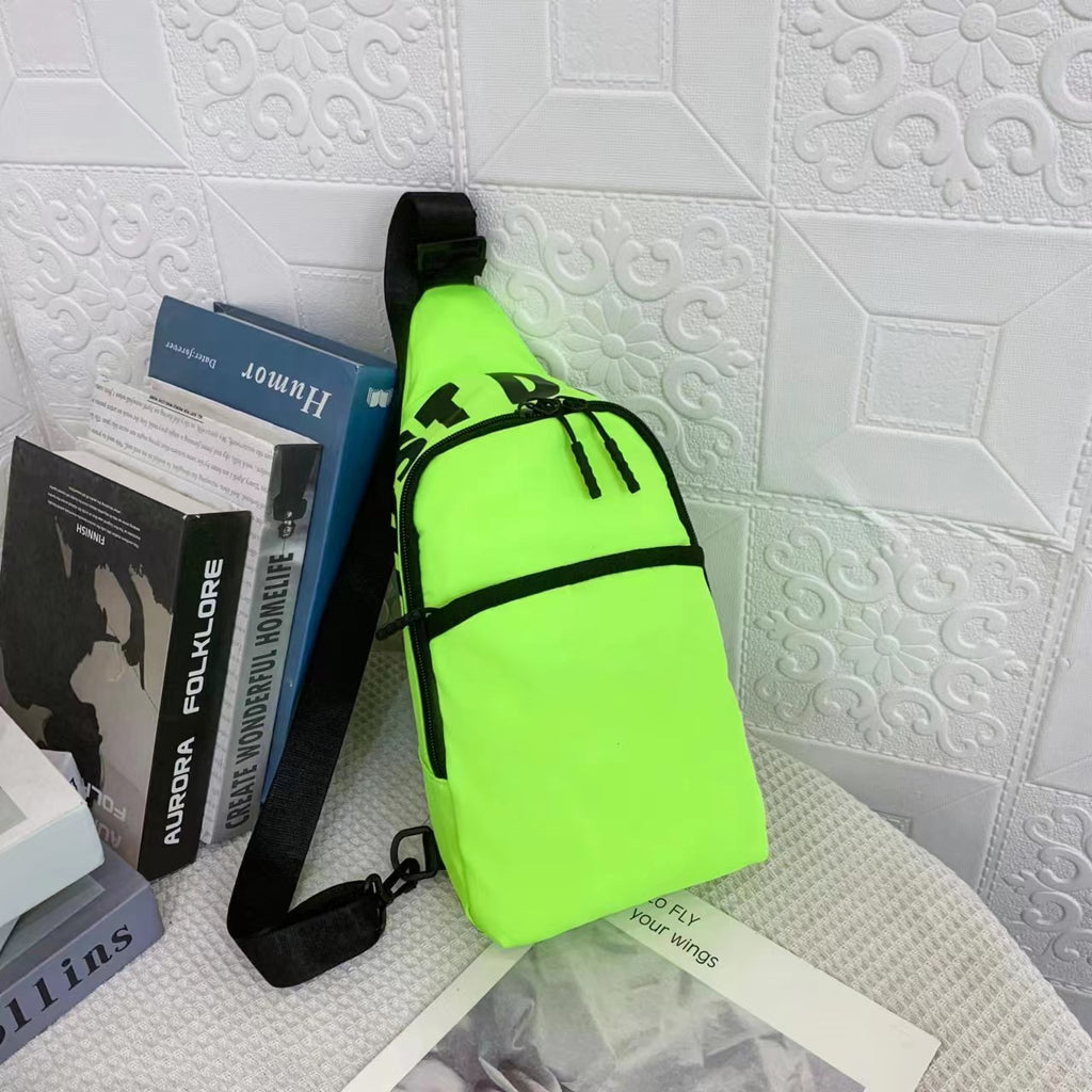 N Sling Bag 1 - Lightweight Crossbody Bag for Men & Women | Durable Nylon Shoulder Bag | Perfect for Travel, Hiking, and Everyday Use