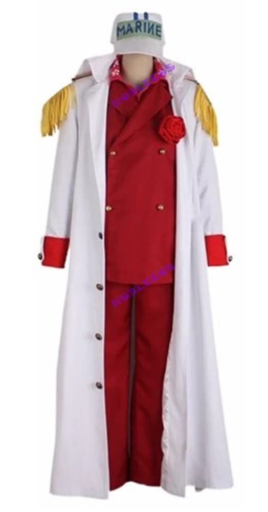 Akainu Cosplay Costume Full Set - Sakazuki Admiral Suit for Anime Fans | Perfect for Halloween, Comic Con & Cosplay Events