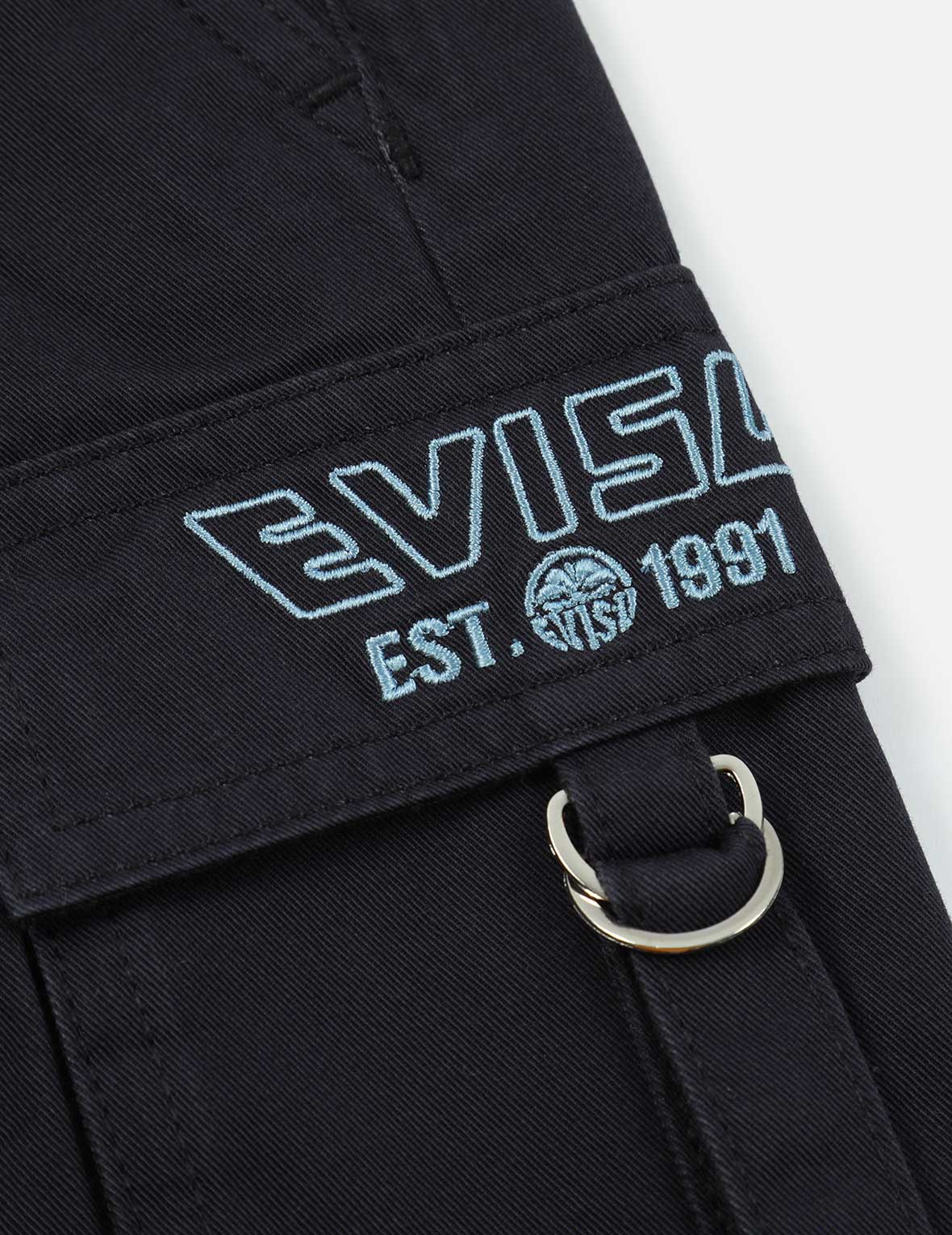 Seagull & Logo Embroidered Cargo Shorts for Men - Casual Outdoor Hiking & Summer Beach Wear