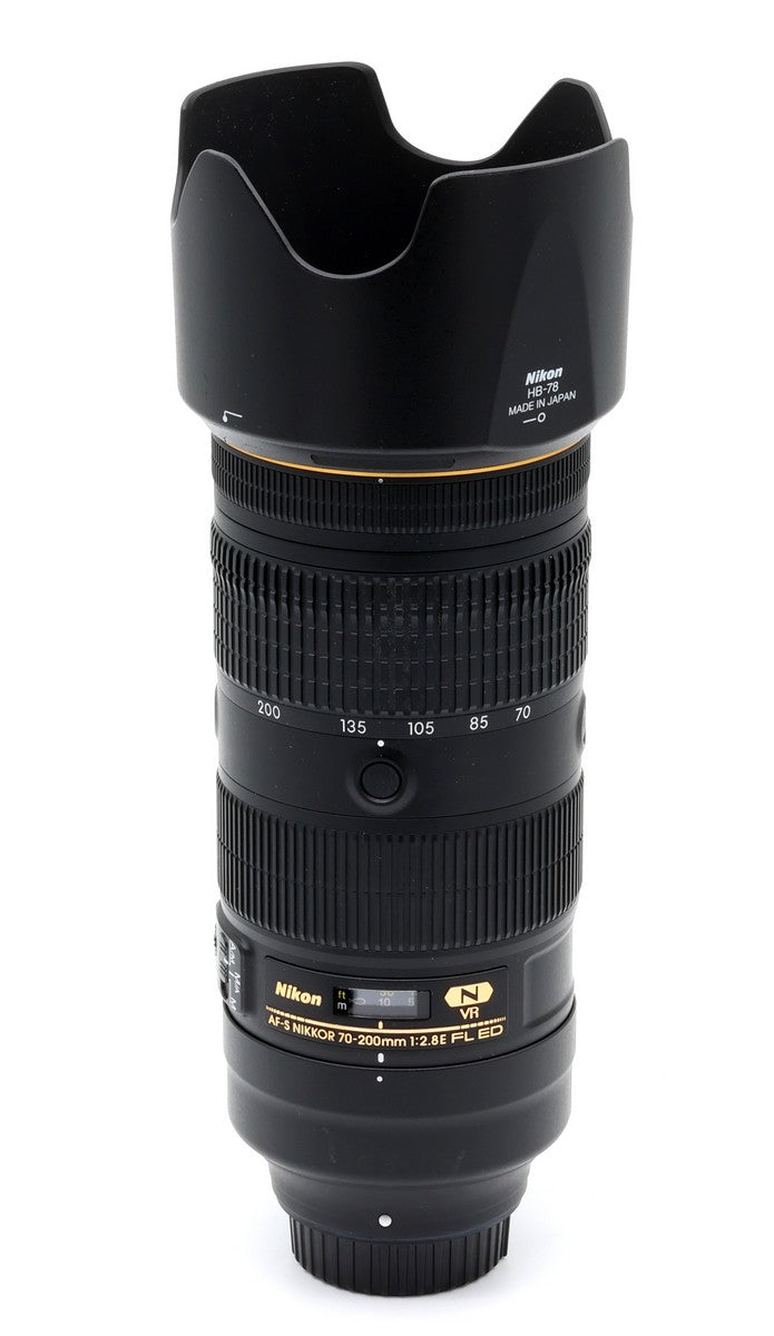 Used Nikon AF-S Nikkor 70-200mm f/2.8E FL ED VR Lens - Professional Telephoto Zoom Lens for Sports, Wildlife & Portrait Photography