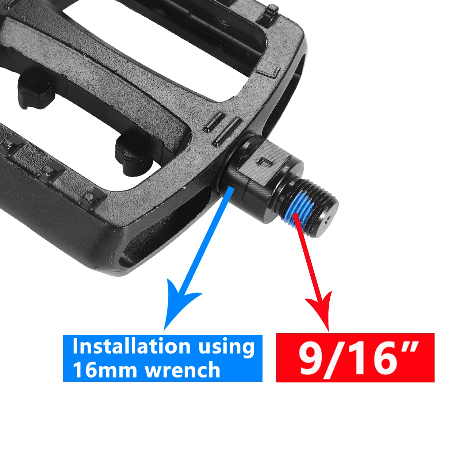 Best Bike Pedals with Straps for Indoor Exercise Bikes - Compatible with HEPINGJIANGENBO & Most Stationary Bikes - Perfect for Home Gym Workouts & Spin Classes