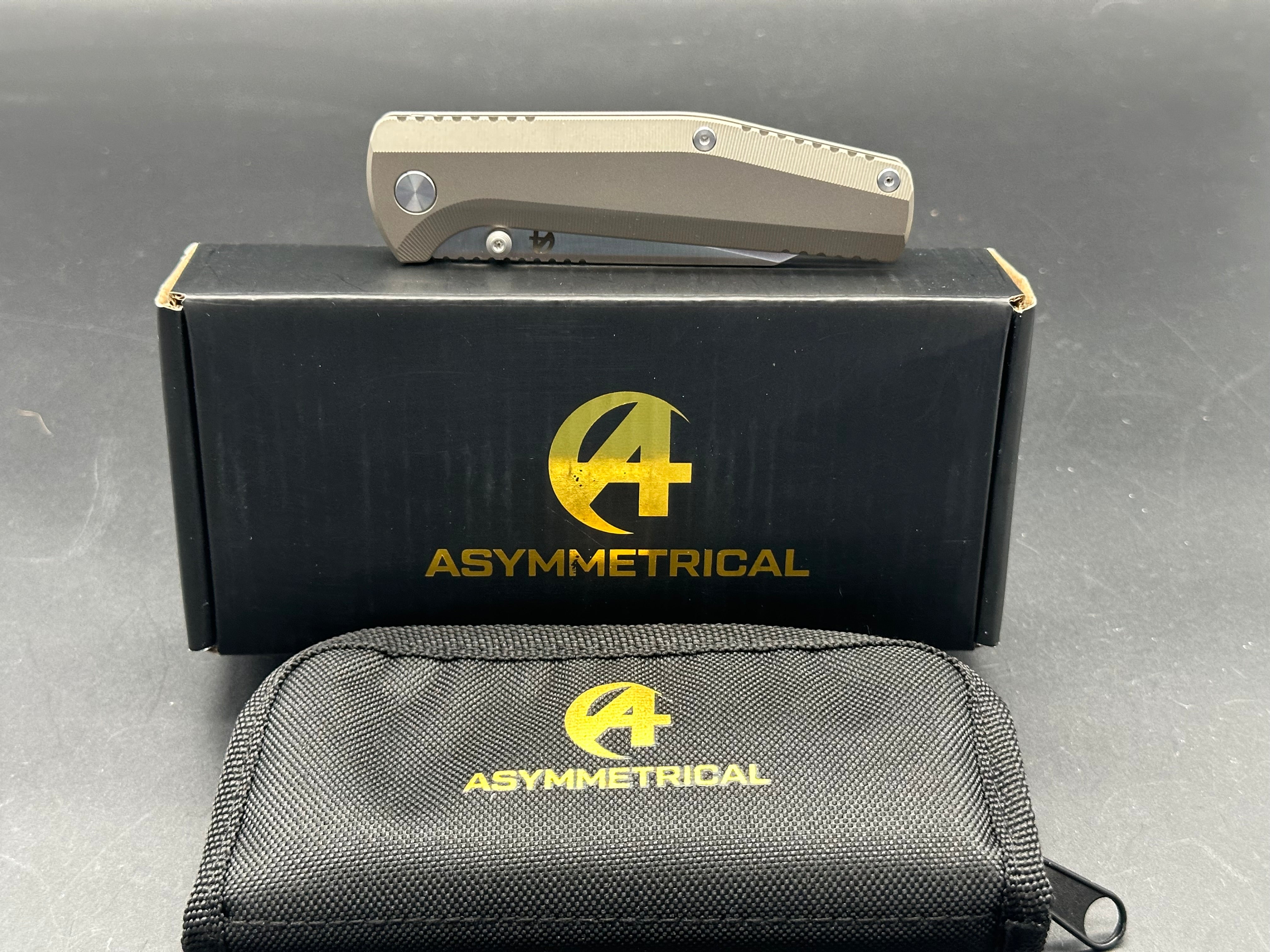 B'yond EDC Asymmetrical Dirk Pinkerton Folding Knife - 3.25