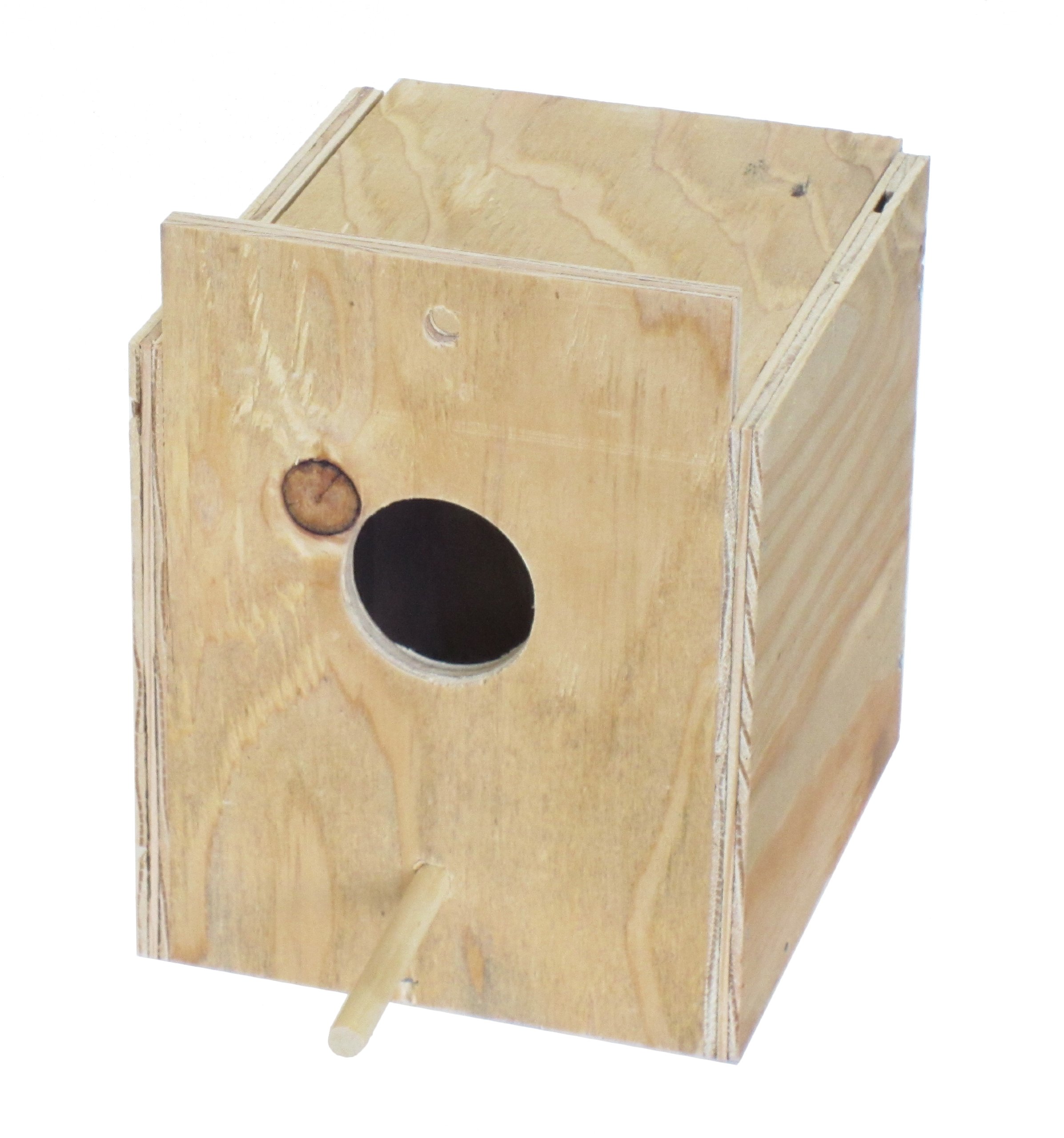 Premium YML Assembled Wooden Bird Nesting Box for Outdoor Mounting - Medium Size | Ideal for Backyard Birdwatching, Garden Decoration & Wildlife Habitat