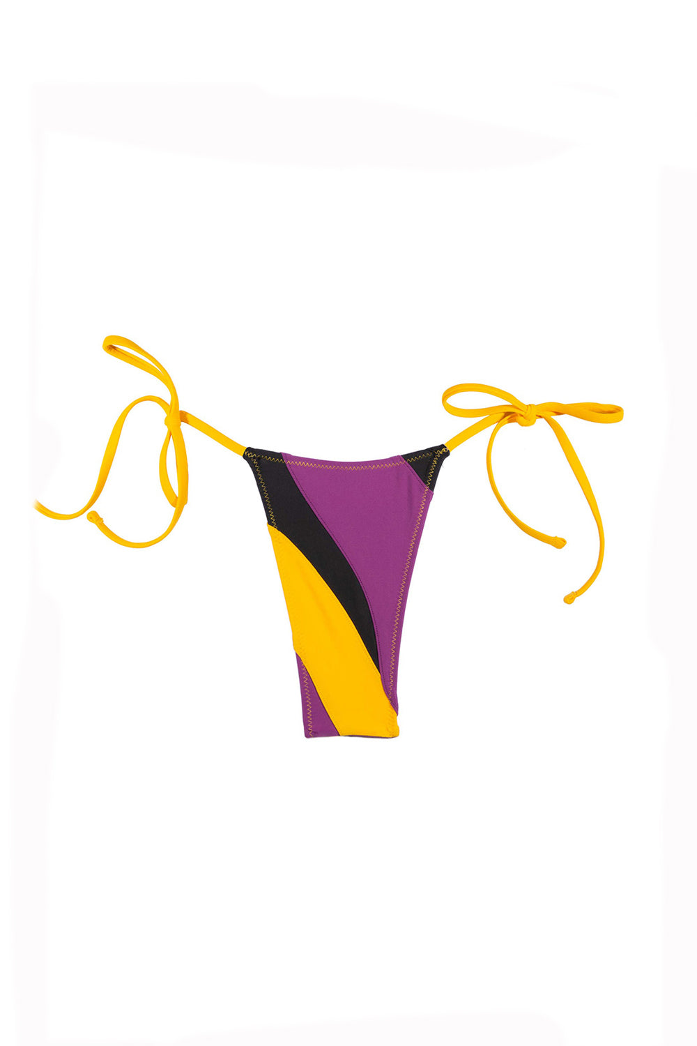 Praia Bottom in Samba Patchwork - Stylish Brazilian Bikini Bottoms for Beach & Pool - Perfect for Summer Vacations, Swimwear Fashion & Tropical Getaways
