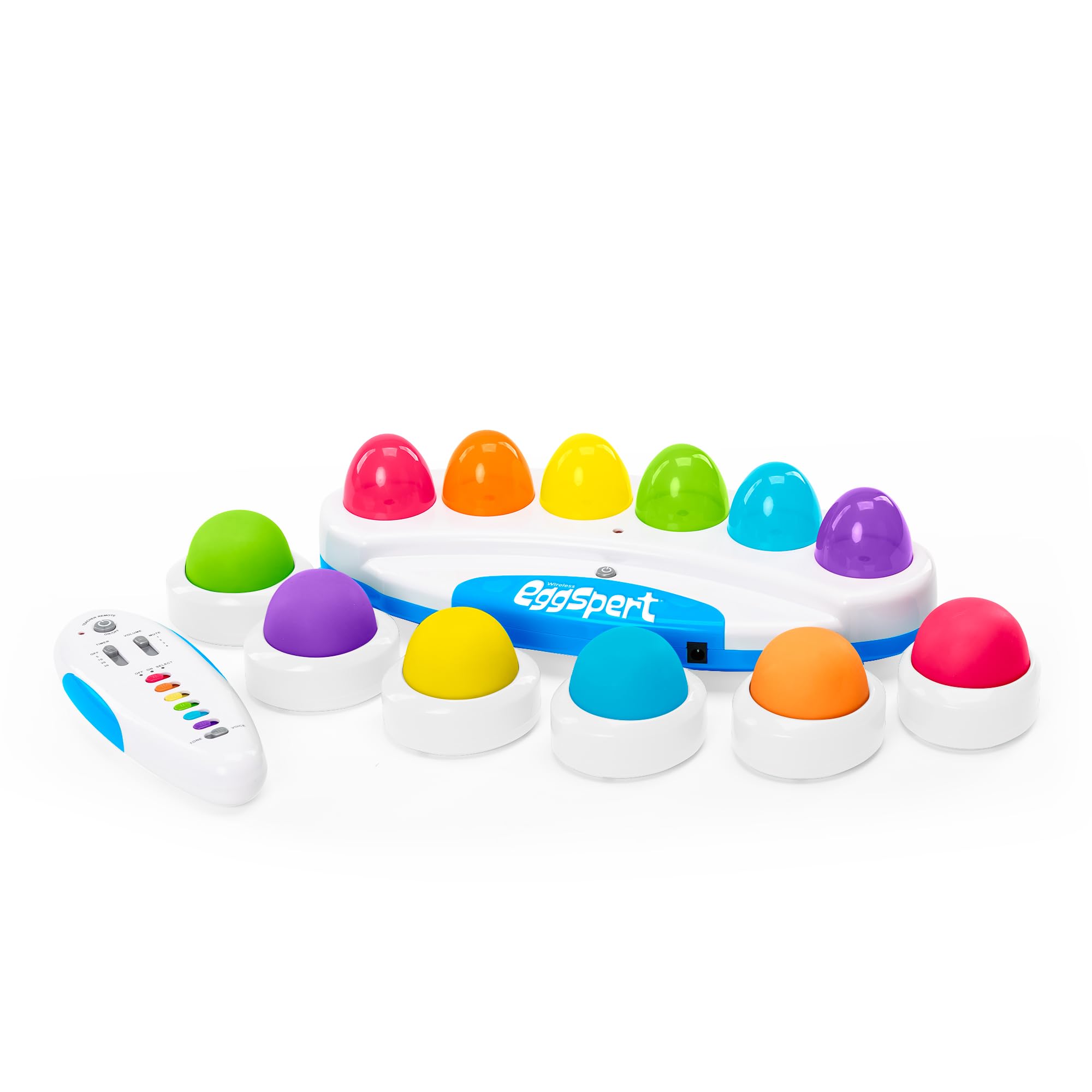Educational Insights Wireless Eggspert 2.4 GHz Classroom Game System with Buzzers - Fun Interactive Learning Tool for Teachers & Students - Perfect for Quiz Games, Team Activities & Back to School Supplies