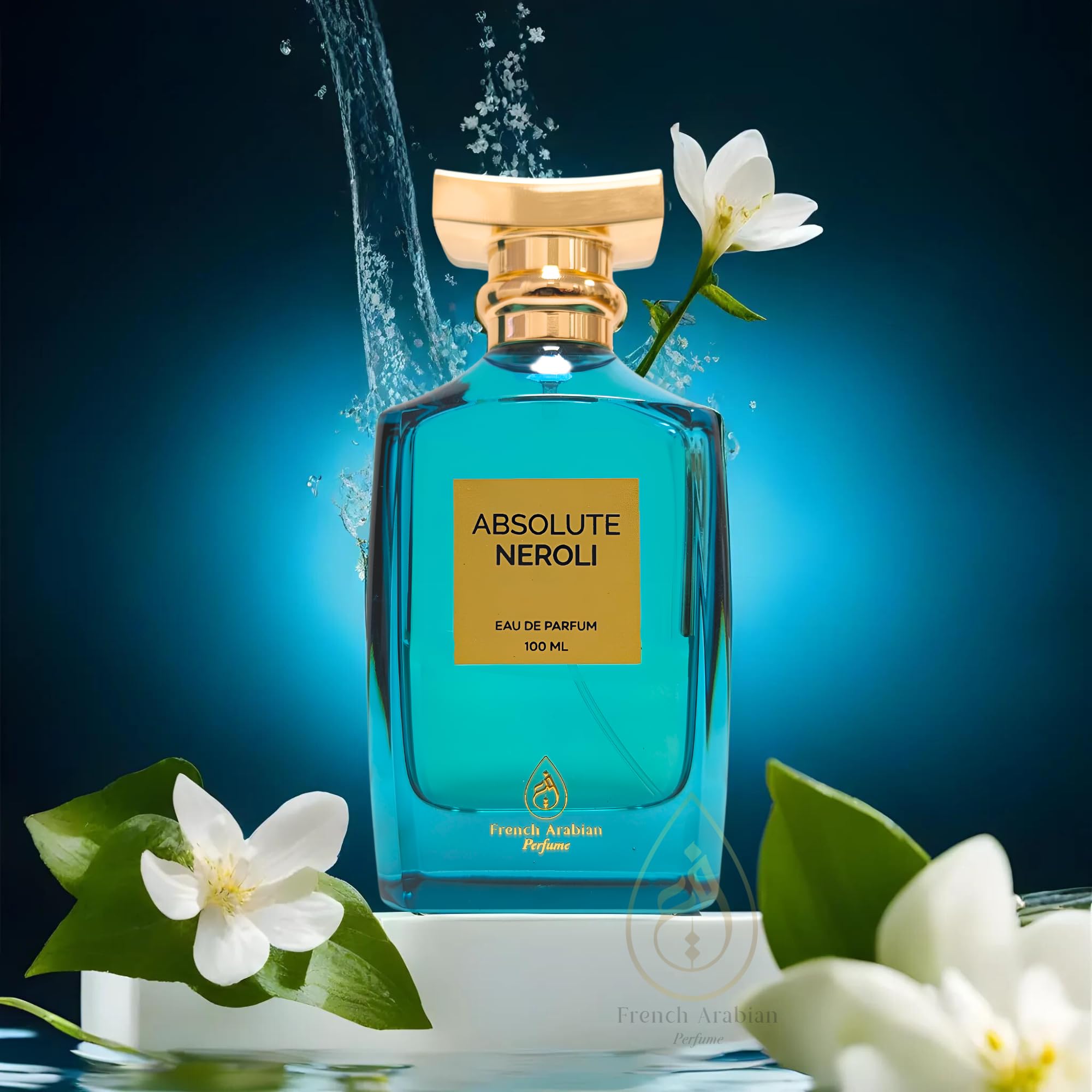 Absolute Neroli Perfume 100ml - Unisex Eau De Parfum with Citrus & Floral Notes - Fresh Neroli Scent Inspired by Portofino Riviera | Perfect for Daily Wear, Date Nights & Special Occasions