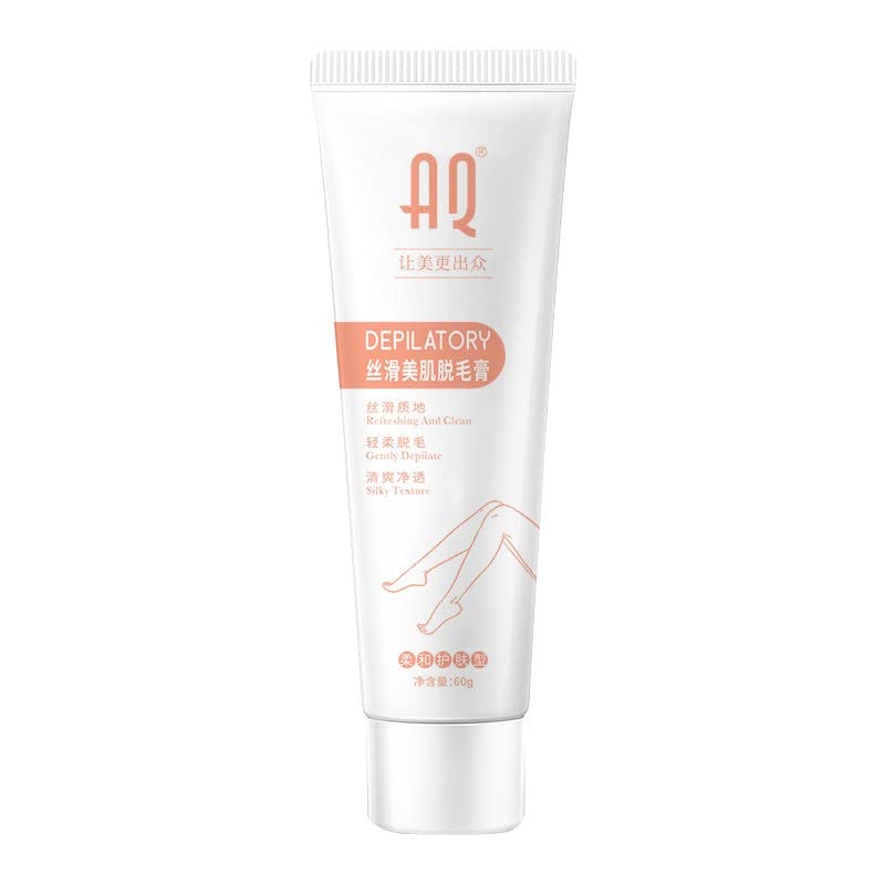 Gentle Hair Removal Cream for Sensitive Skin - Armpit, Hand, Leg & Facial Hair Removal - Hard Wax Beads for Smooth Skin - Perfect for At-Home Spa & Pre-Vacation Grooming