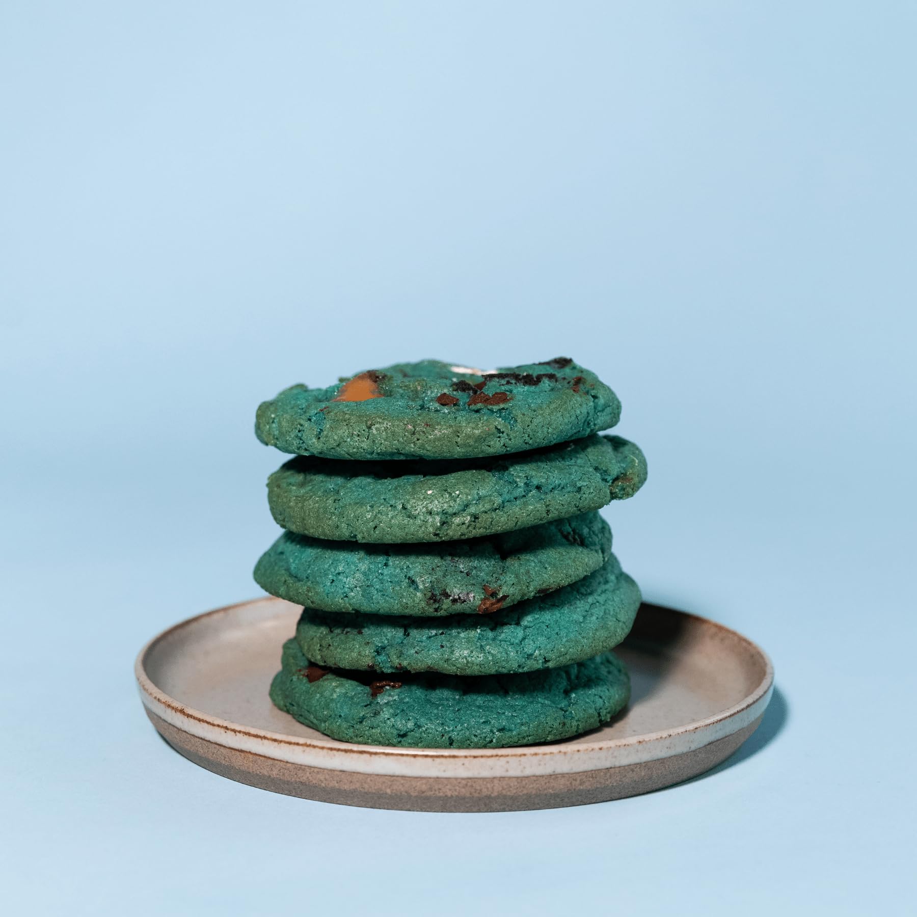 Gourmet Cookie Monster Cookies - 24 Individually Wrapped for Dessert & Snacks