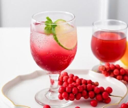 Premium Korean Schisandra Berry Omija Cheong Extract 16.9 oz (500ml) - 100% Natural Syrup Juice with Halal, ISO22000 & HACCP Certification - Great for Cocktails, Tea & Health Drinks