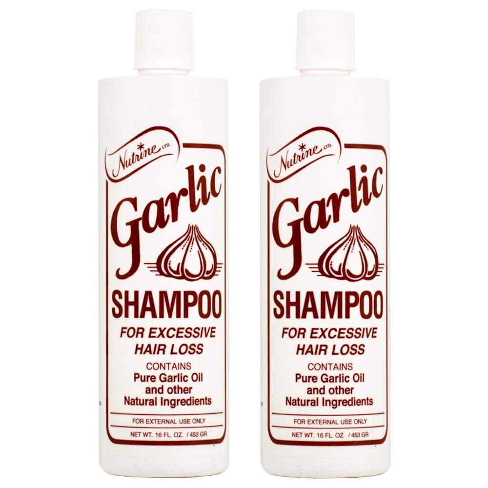 Garlic Shampoo for Hair Growth - Natural Scented 16oz (Pack of 2) - Promotes Healthy Scalp & Stronger Hair - Perfect for Daily Use & Hair Care Routine