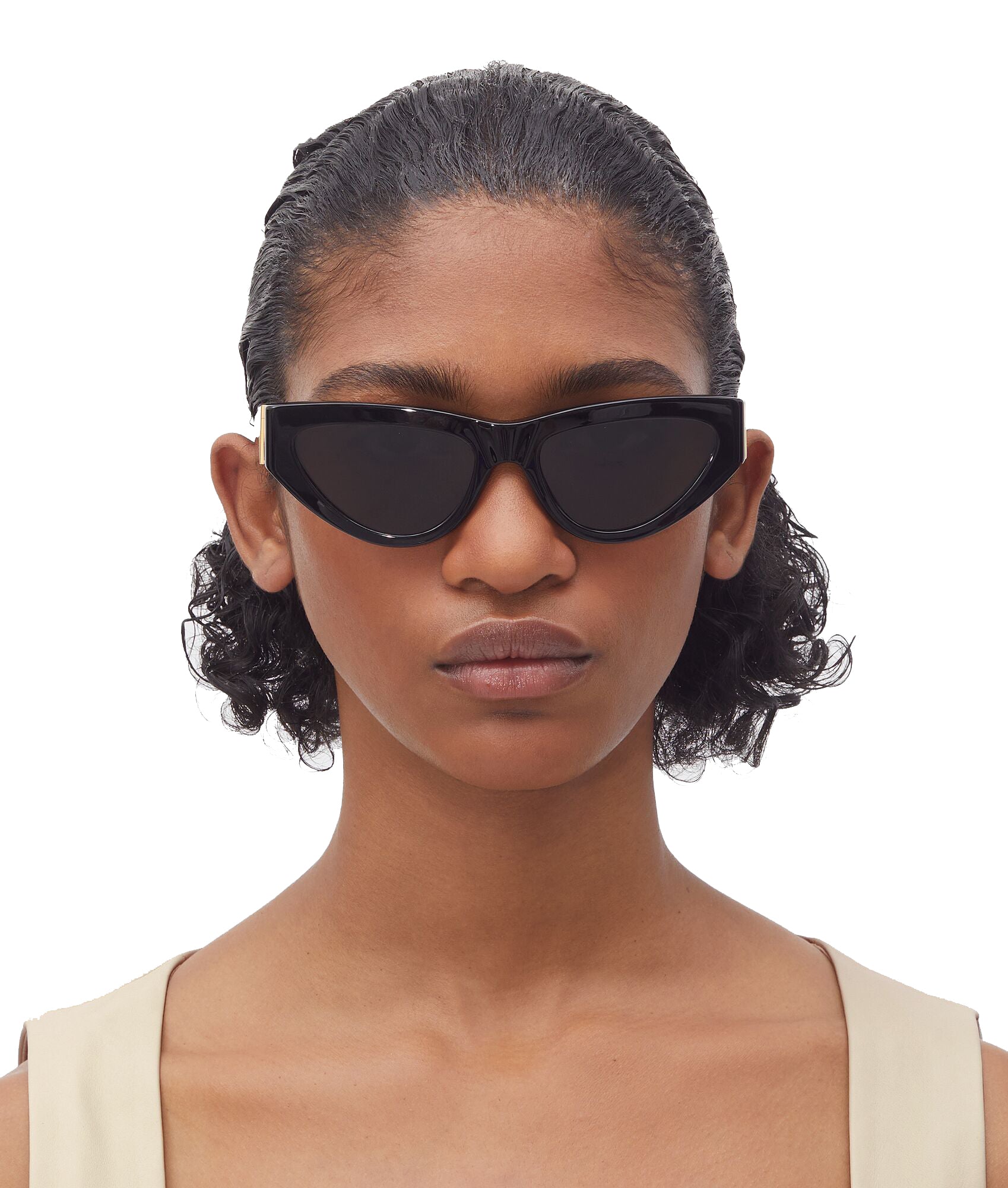 BV 1176S Polarized Sunglasses for Men & Women - UV400 Protection, Classic Black Frame with Gradient Lenses - Perfect for Driving, Beach & Outdoor Activities