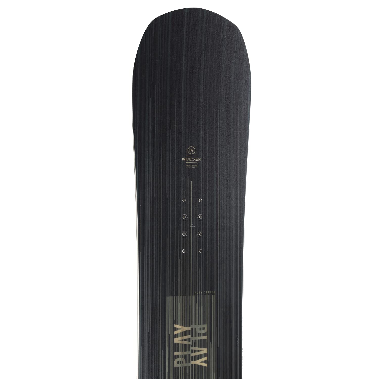 Nidecker Play Men's Snowboard - All-Mountain Freestyle Snowboard for Beginners & Intermediate Riders | Perfect for Park, Powder & Groomed Runs
