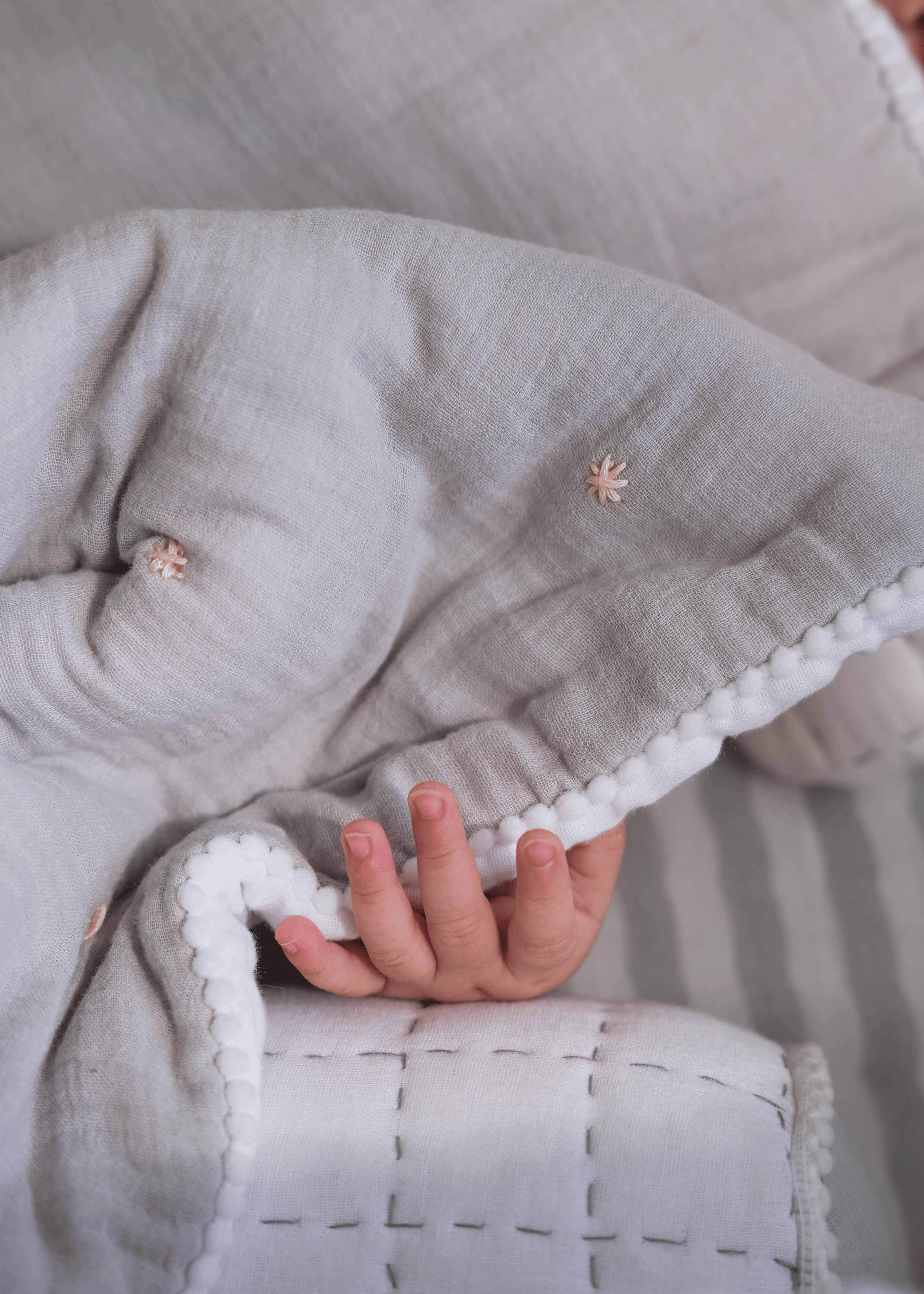 Starry Night Baby Blanket - Soft & Cozy Infant Swaddle Blanket for Newborns | Perfect for Nursery, Stroller & Photo Shoots | Cute Van Gogh Inspired Design