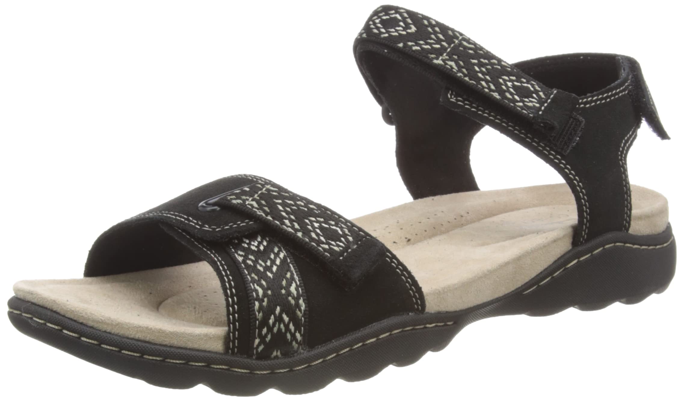 Clarks Women's Amanda Sprint Comfortable Sports Sandals - Lightweight Walking Shoes for Women, Perfect for Running, Hiking & Outdoor Activities