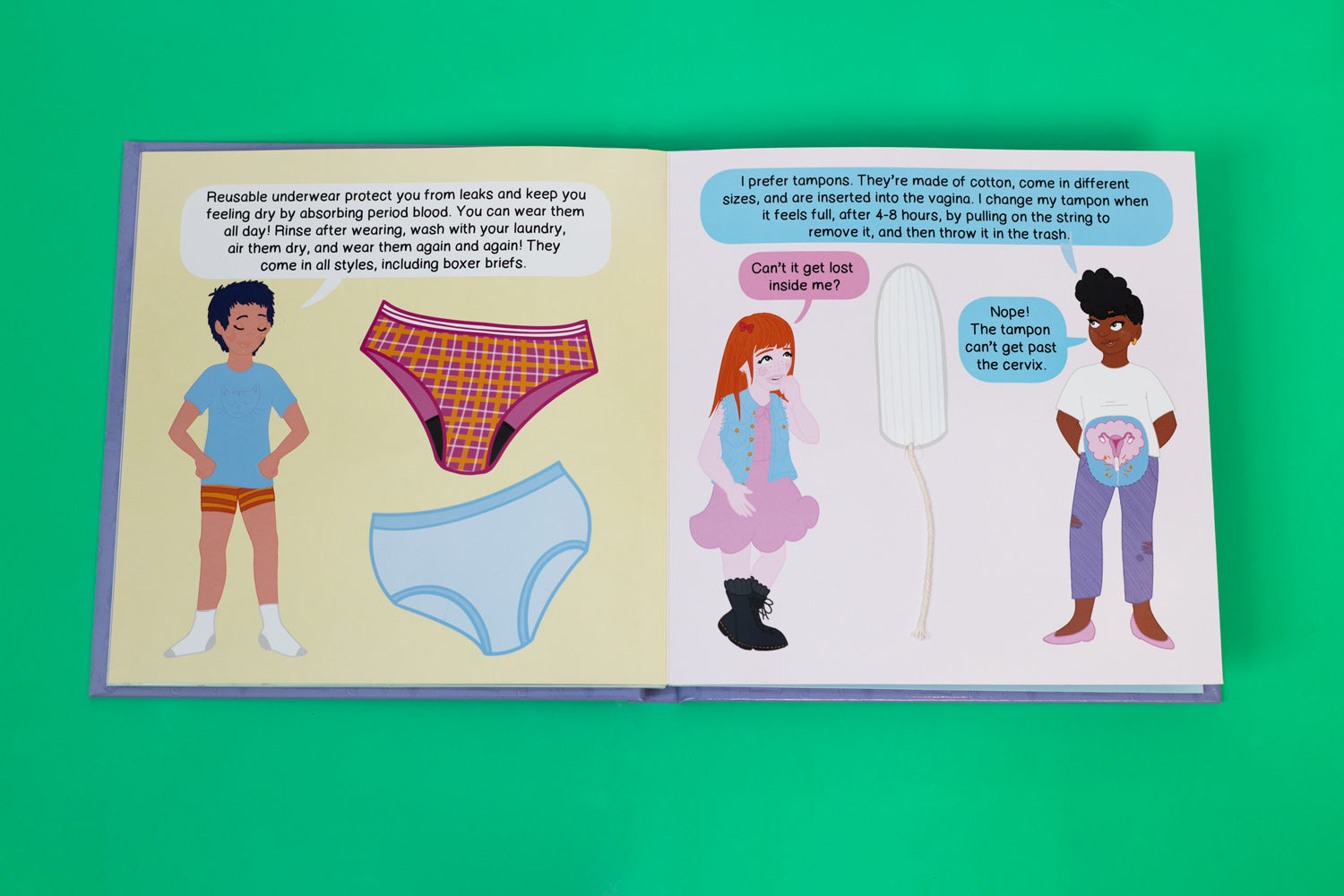 Vaginas and Periods 101: An Interactive Pop-Up Book for Women's Health Education | Perfect for Teens, Parents & Classrooms
