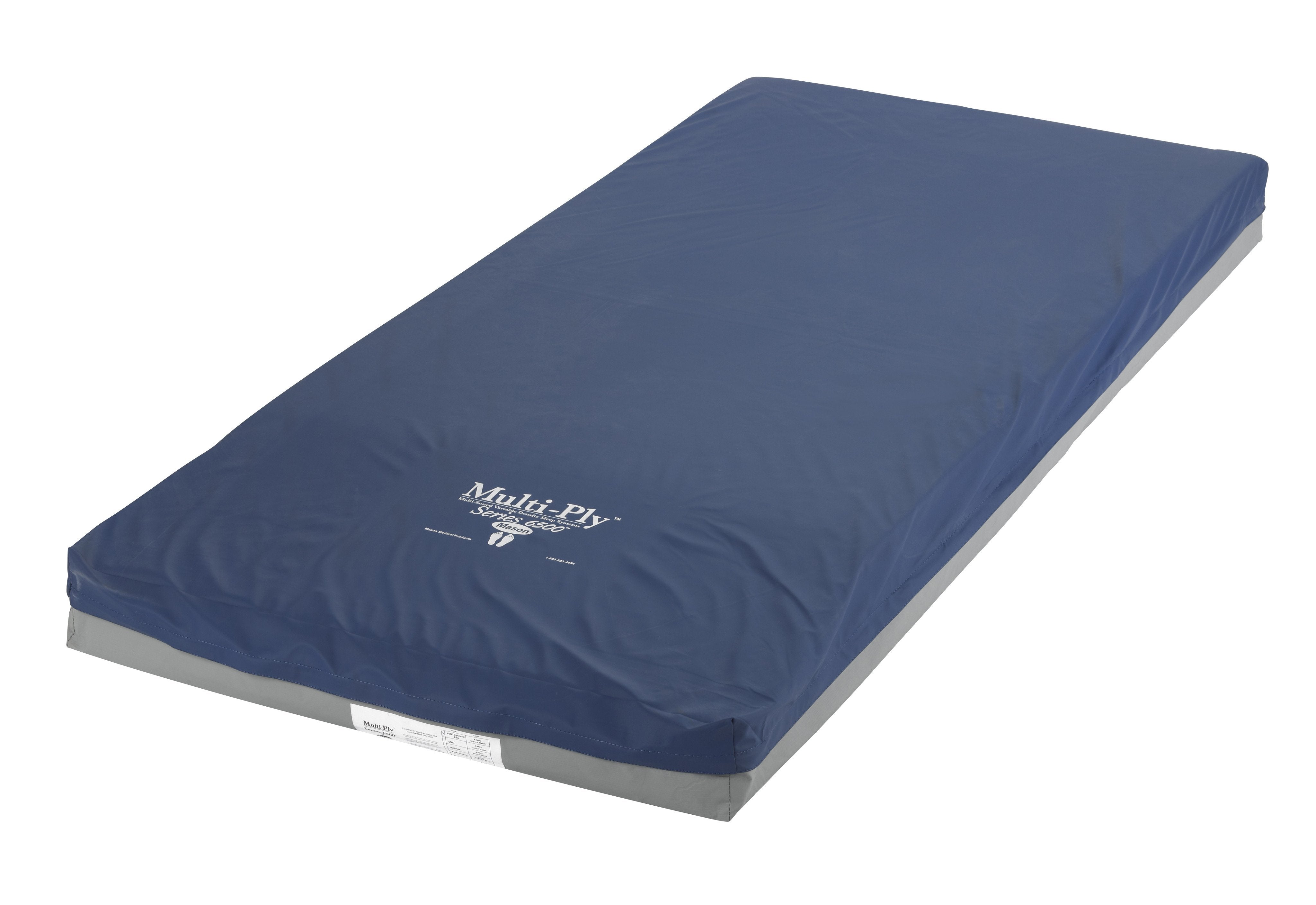 Multi Ply 6500 Lite Dual Layer Pressure Relief Foam Mattress - Premium Support for Back Pain & Side Sleepers, Ideal for Guest Beds, RVs & Dorm Rooms