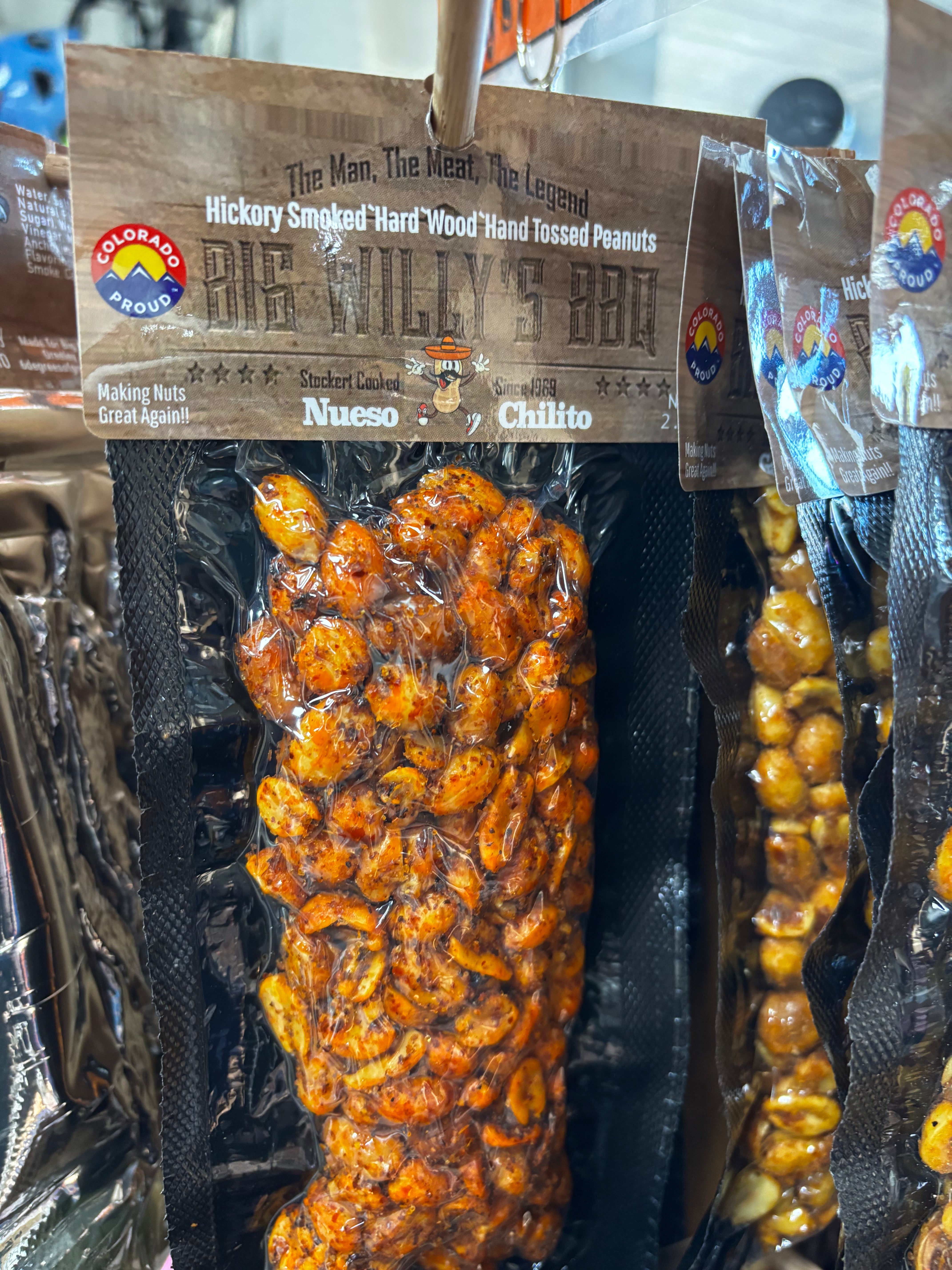 Big Willy's BBQ Smoked Peanuts - Premium Smoked Peanuts with Bold BBQ Flavor - Perfect for Snacking, Parties, and Outdoor Gatherings
