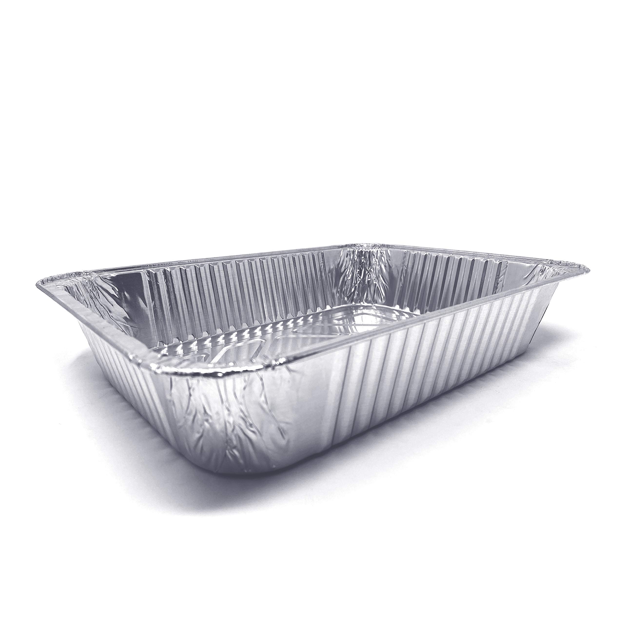 (30 Pack) Heavy Duty Disposable Aluminum Foil Lasagna Pans 14
