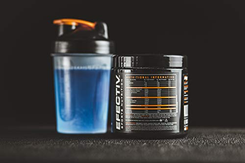 Efectiv Nutrition PRE 225g Pre Workout Powder - Icy Blue Raspberry Flavor | Energy Boost & Muscle Performance | Gym & Fitness Supplement for Athletes & Bodybuilders