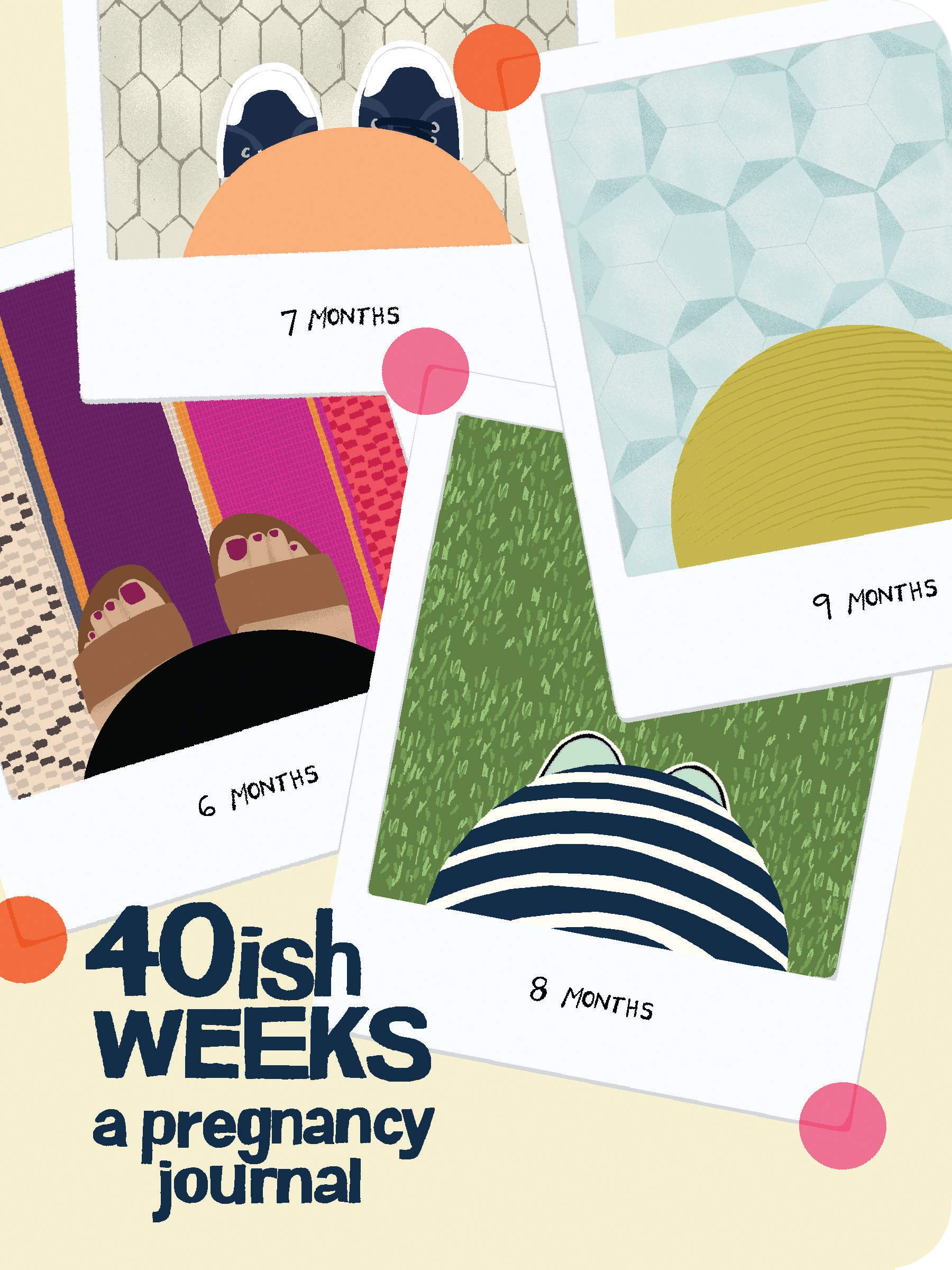 40ish Weeks: A Pregnancy Journal - Pregnancy Books & Gifts for First Time Moms, Motherhood Journal & Keepsake - Perfect for Baby Showers, New Mom Gifts & Pregnancy Memory Keeping