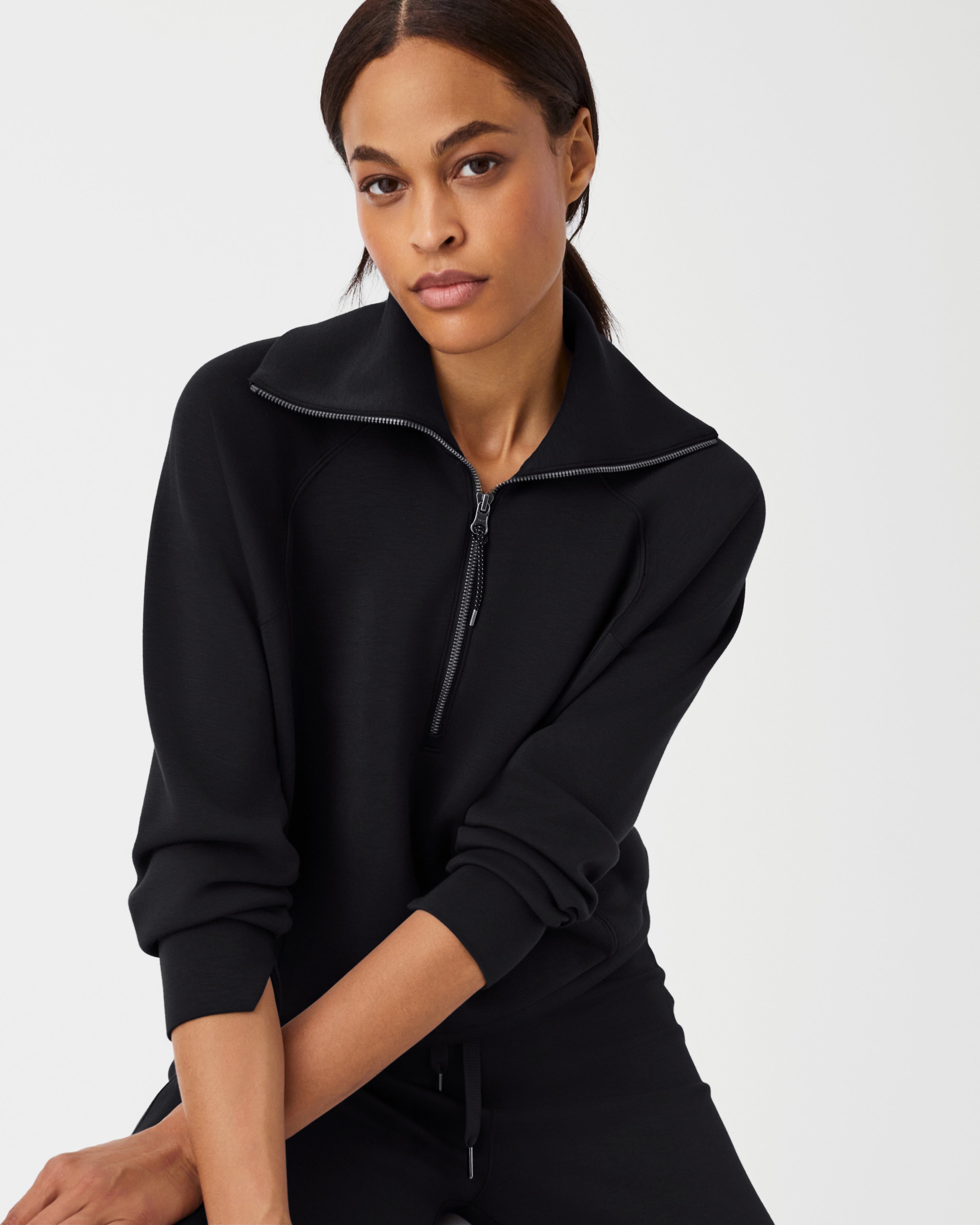 Airessentials Half Zip Pullover - Lightweight & Breathable Men's & Women's Casual Fleece Jacket for Outdoor Activities, Workout & Travel