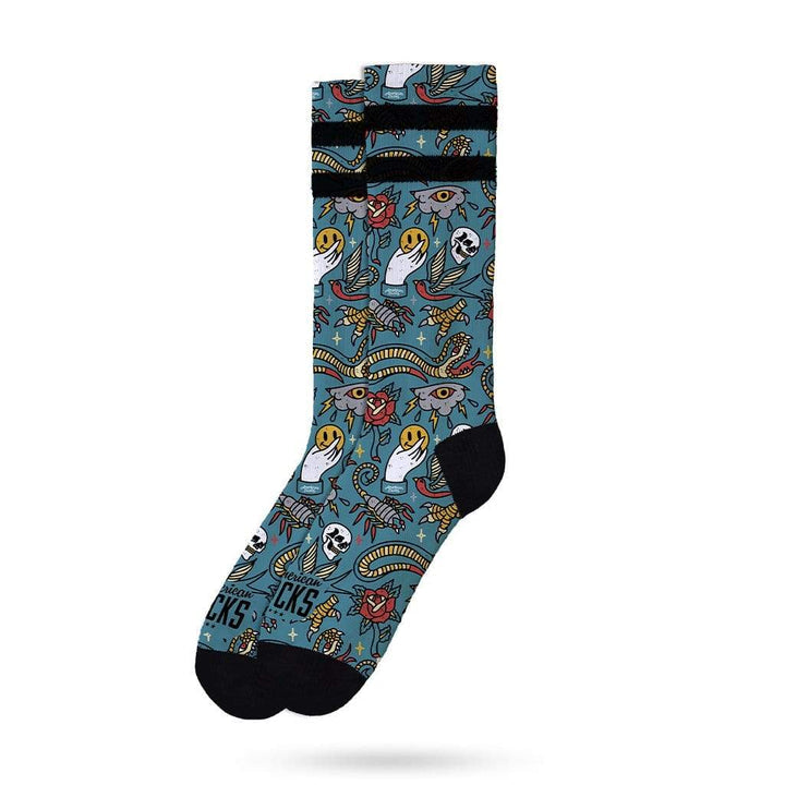 American Socks Signature Lowlife Mid High - Comfortable Casual & Athletic Socks for Men & Women - Perfect for Everyday Wear, Sports & Outdoor Activities