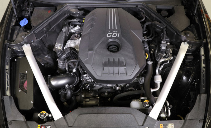 AEM C.A.S. 18-20 Kia Stinger L4 2.0L Turbo Performance Cold Air Intake System - Improve Horsepower & Fuel Efficiency for Street & Track Racing