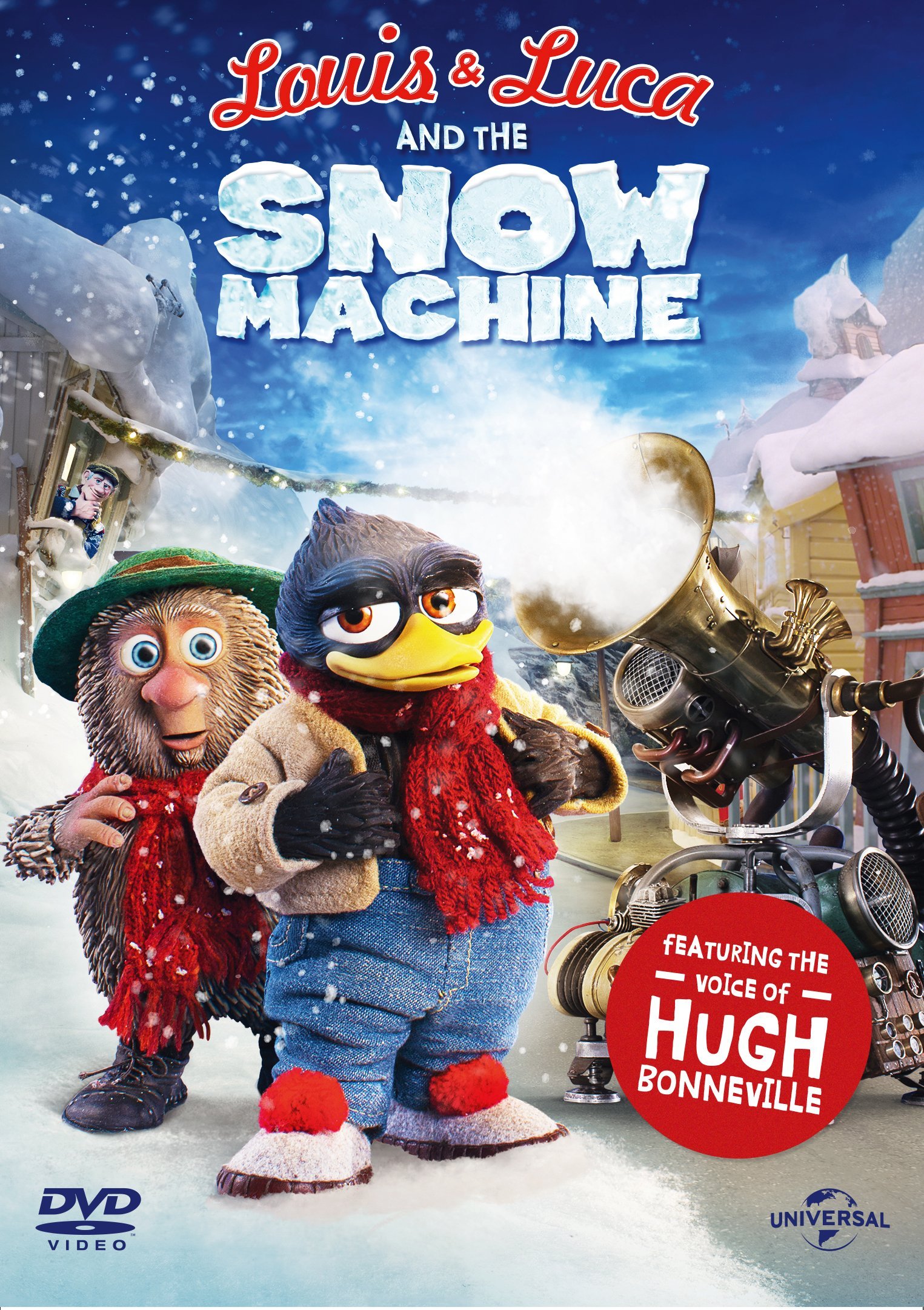 Louis and Luca and the Snow Machine DVD – Family Movie for Kids, Winter Adventure Film – Perfect for Holiday Gifts & Cozy Movie Nights