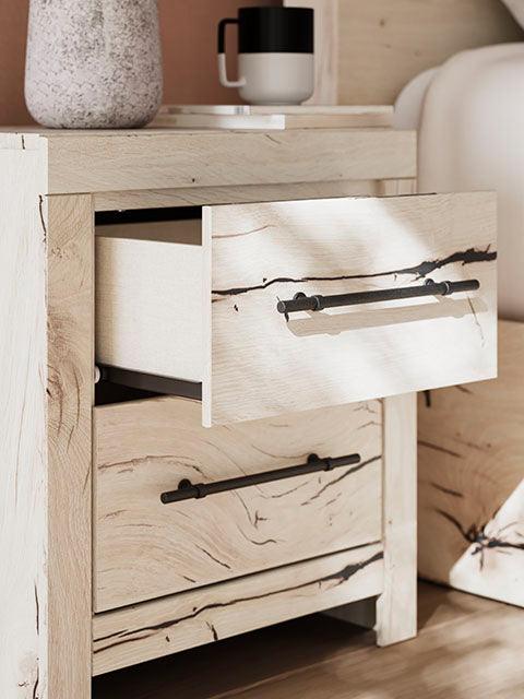 Lawroy Nightstand B2310 92 - Modern Bedside Table with Storage Drawer, Perfect for Bedroom, Living Room or Office - Compact Night Stand with Sleek Design & Durable Construction