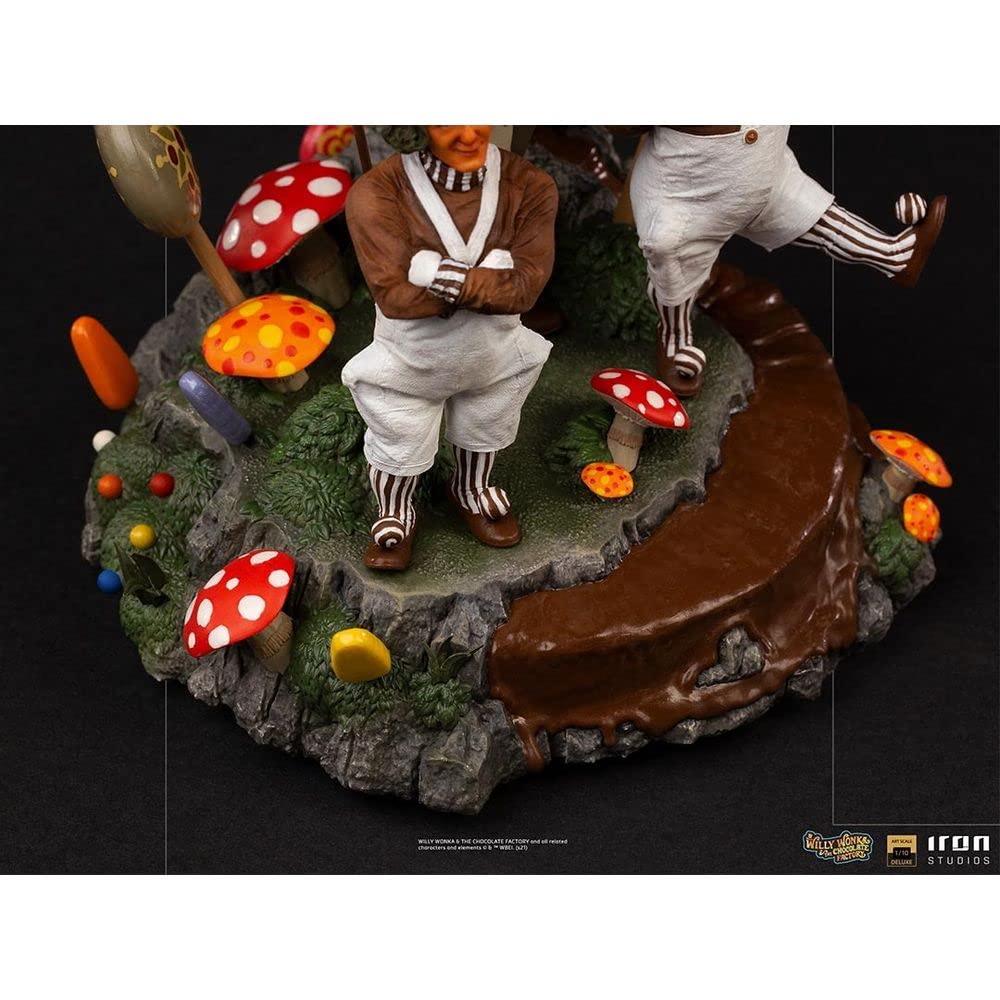 Iron Studios Willy Wonka Statue 1/10 Art Scale - Collectible Figure from Charlie and the Chocolate Factory - Perfect for Movie Fans, Shelf Display & Gift Giving