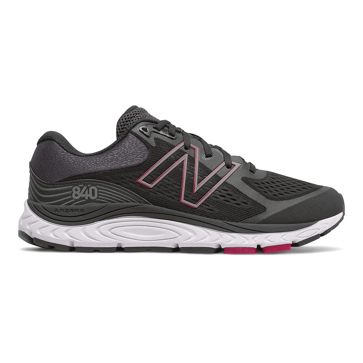 New Balance Men's 840 V5 Running Shoes - Lightweight Cushioned Athletic Sneakers for Jogging, Gym Workouts & Daily Walking