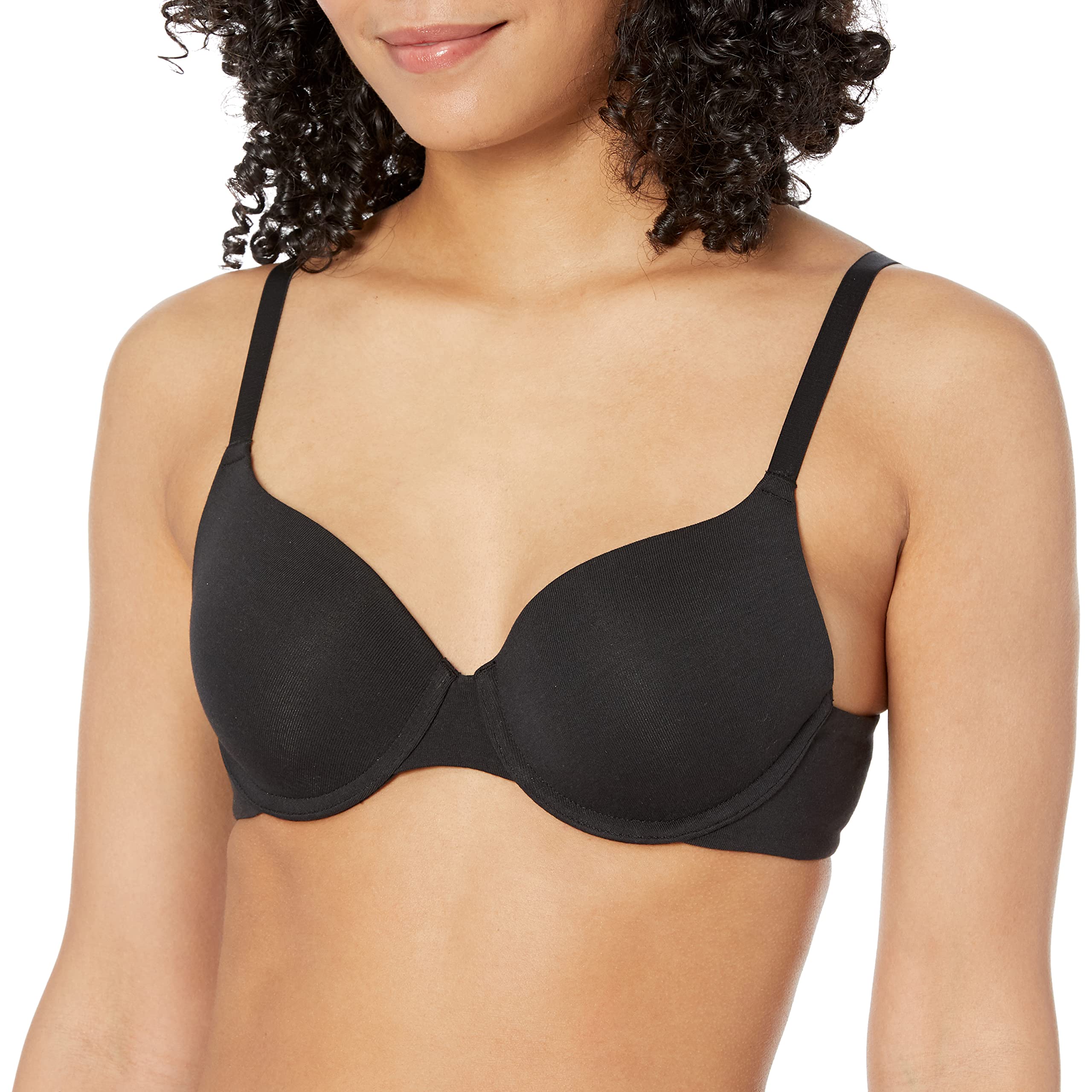 Amazon Essentials Women's Comfortable Underwire T-Shirt Bras 2-Pack - Perfect for Everyday Wear, Work & Casual Outfits