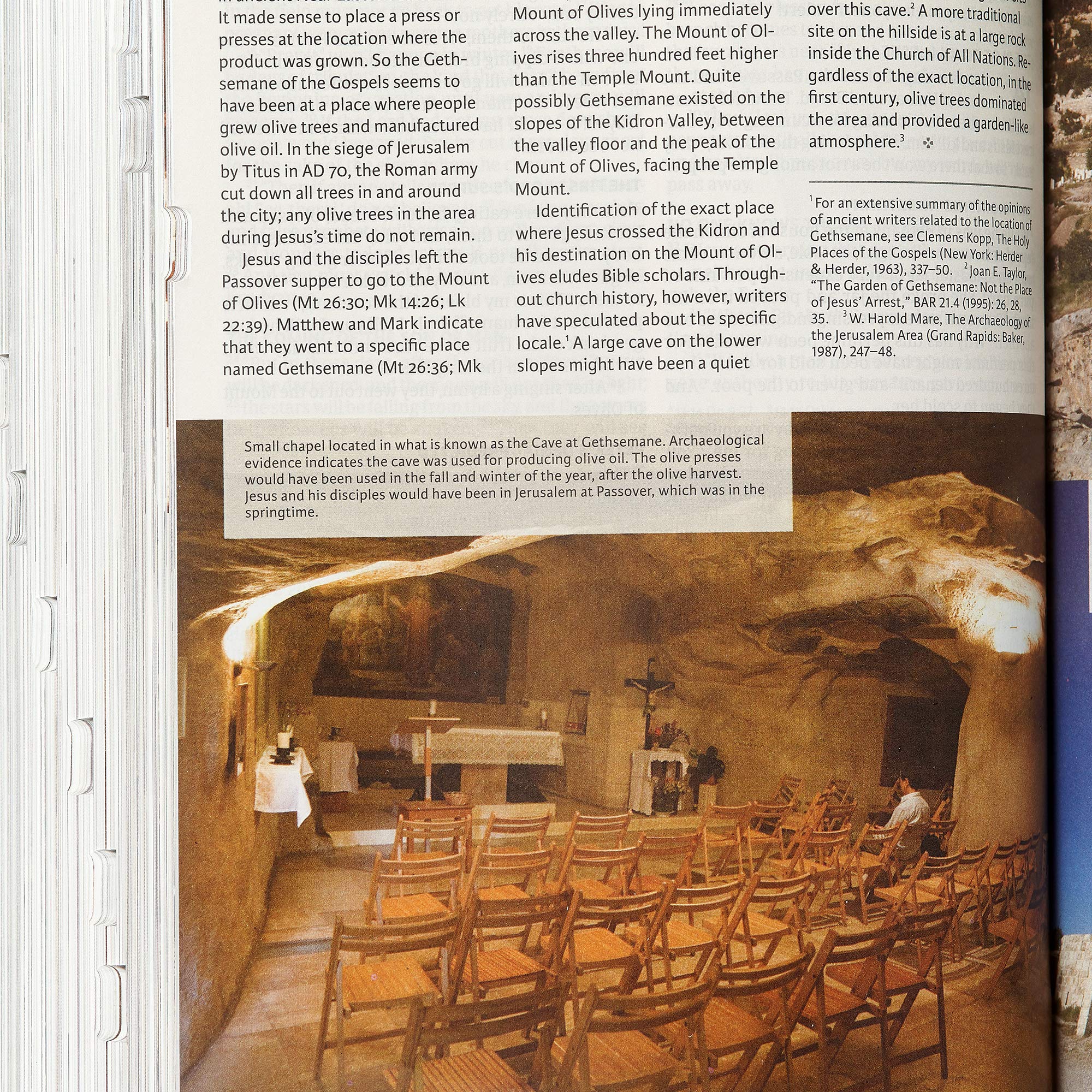 Holy Land Illustrated Bible - LeatherTouch, Indexed, Full-Color | Perfect for Bible Study & Travel