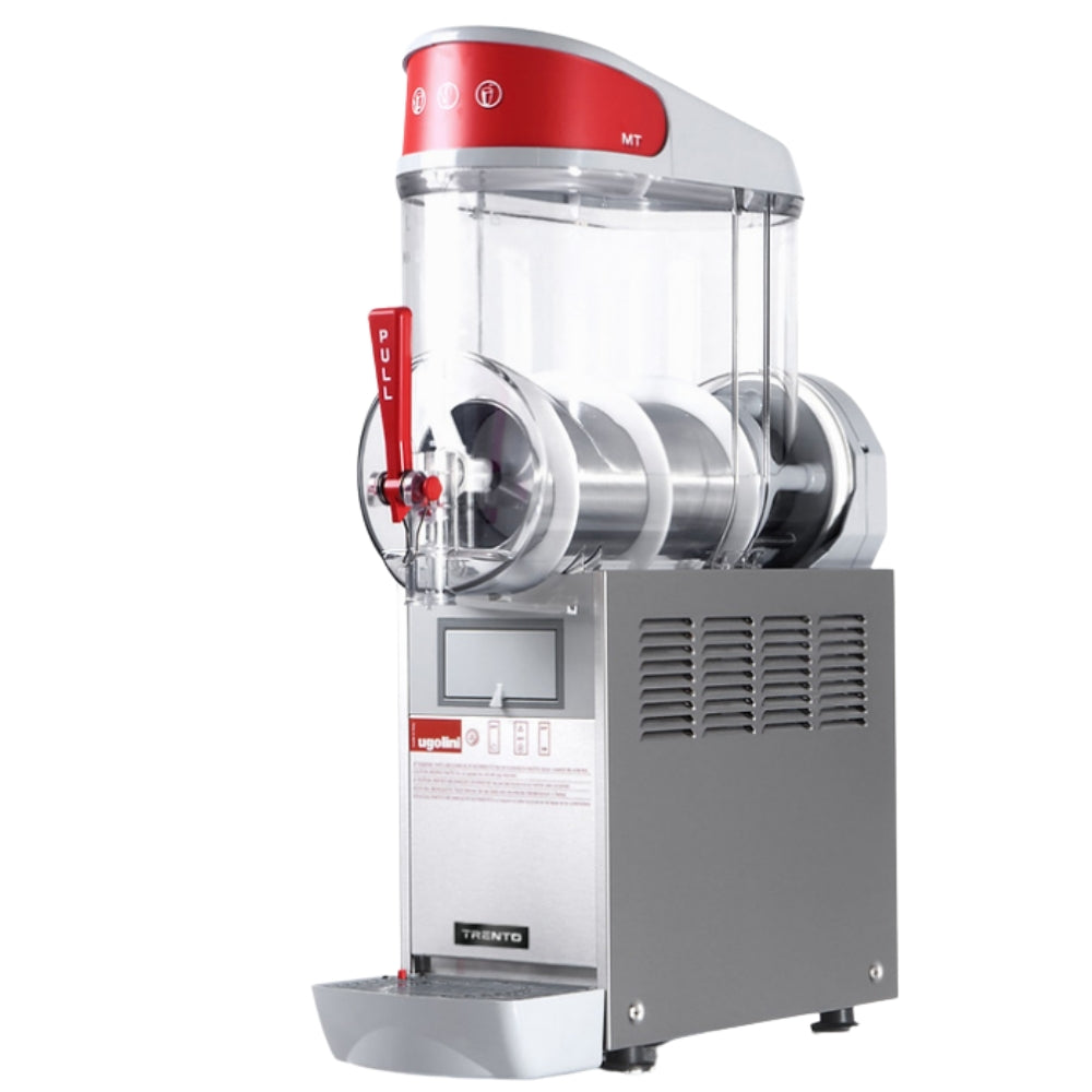 Nella Ugolini MT2 10L Countertop Slushy Machine with 1 Bowl - Perfect for Parties, Bars, and Home Use